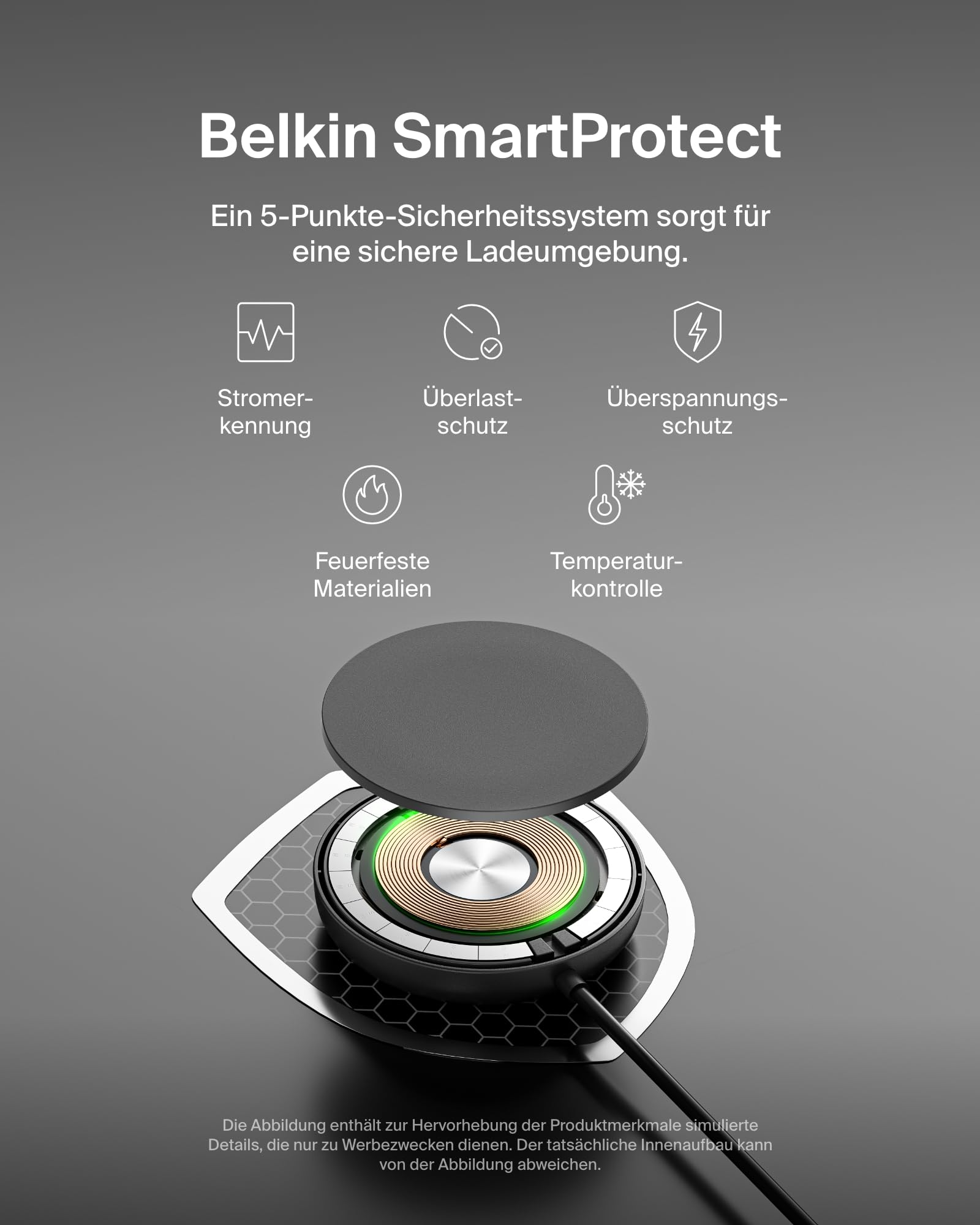 belkin-boostcharge-pro-qi2-kabelloses-ladeger-t-mit-st-nder-15-w-magsafe-kompati image 8