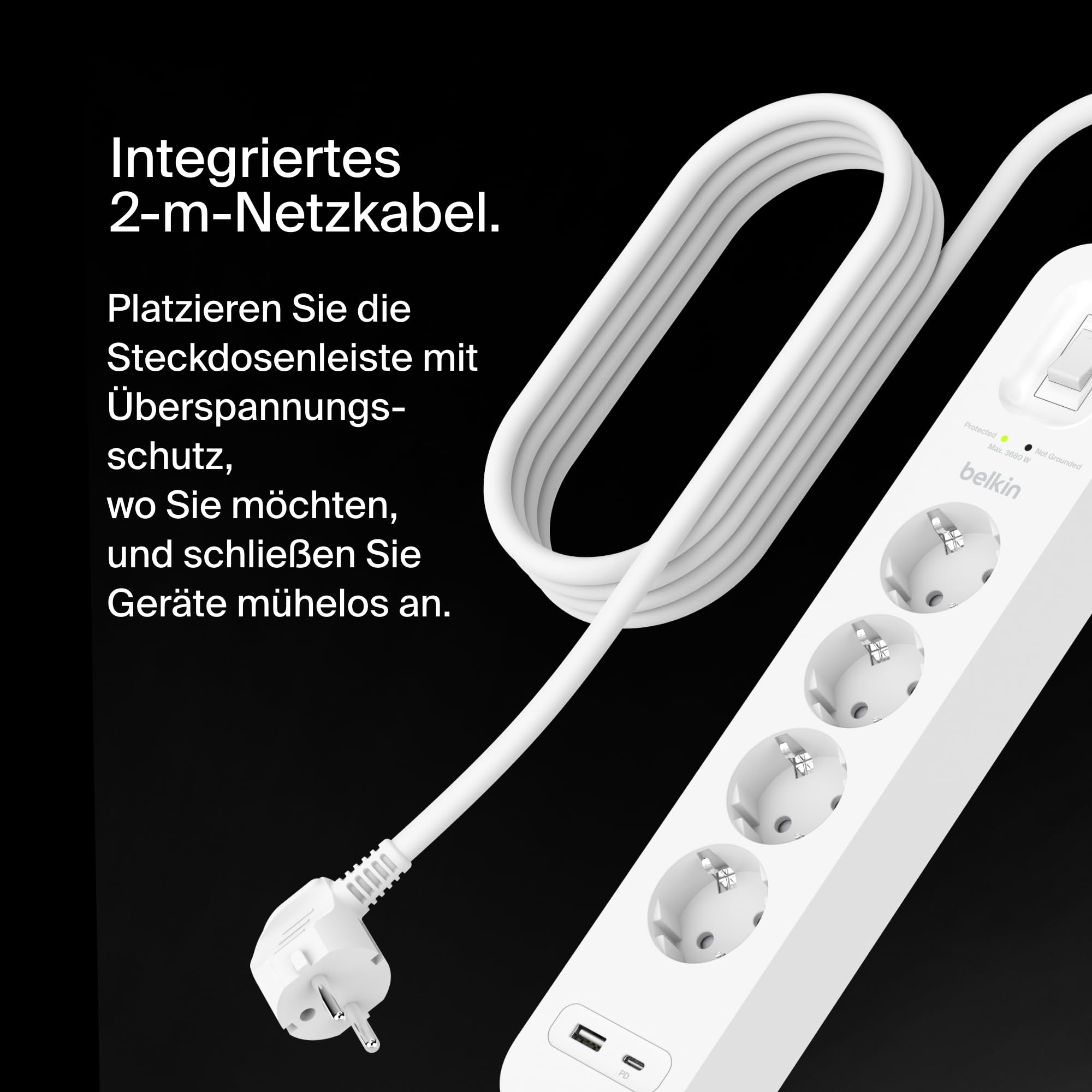 belkin-4-fach-steckdosenleiste-mit-berspannungsschutz-usb-c-usb-a-2m-kabel-wandm image 6