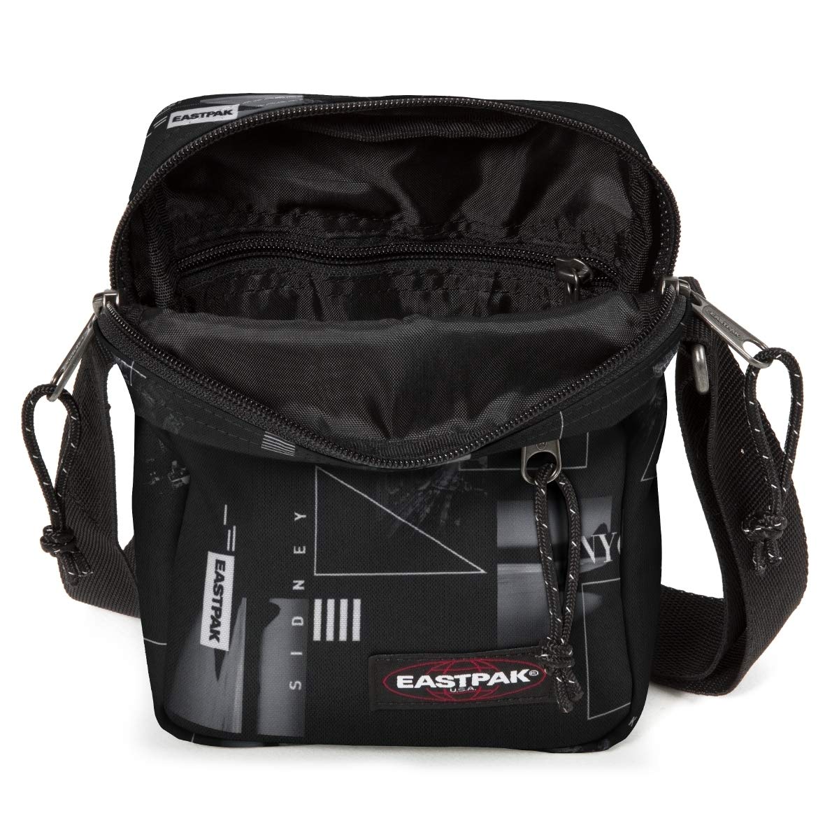 eastpak-the-one-umh-ngetasche-klassische-messenger-bag-schwarz image 3