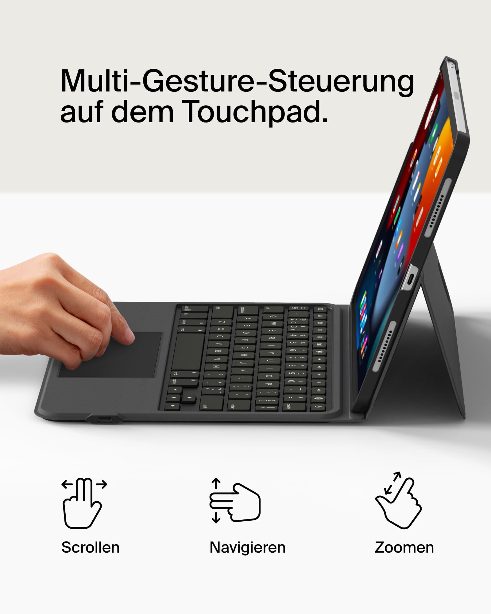 belkin-everyday-tastaturh-lle-mit-trackpad-f-r-ipad-air-11-m2-m3-ipad-pro-11-bel image 3