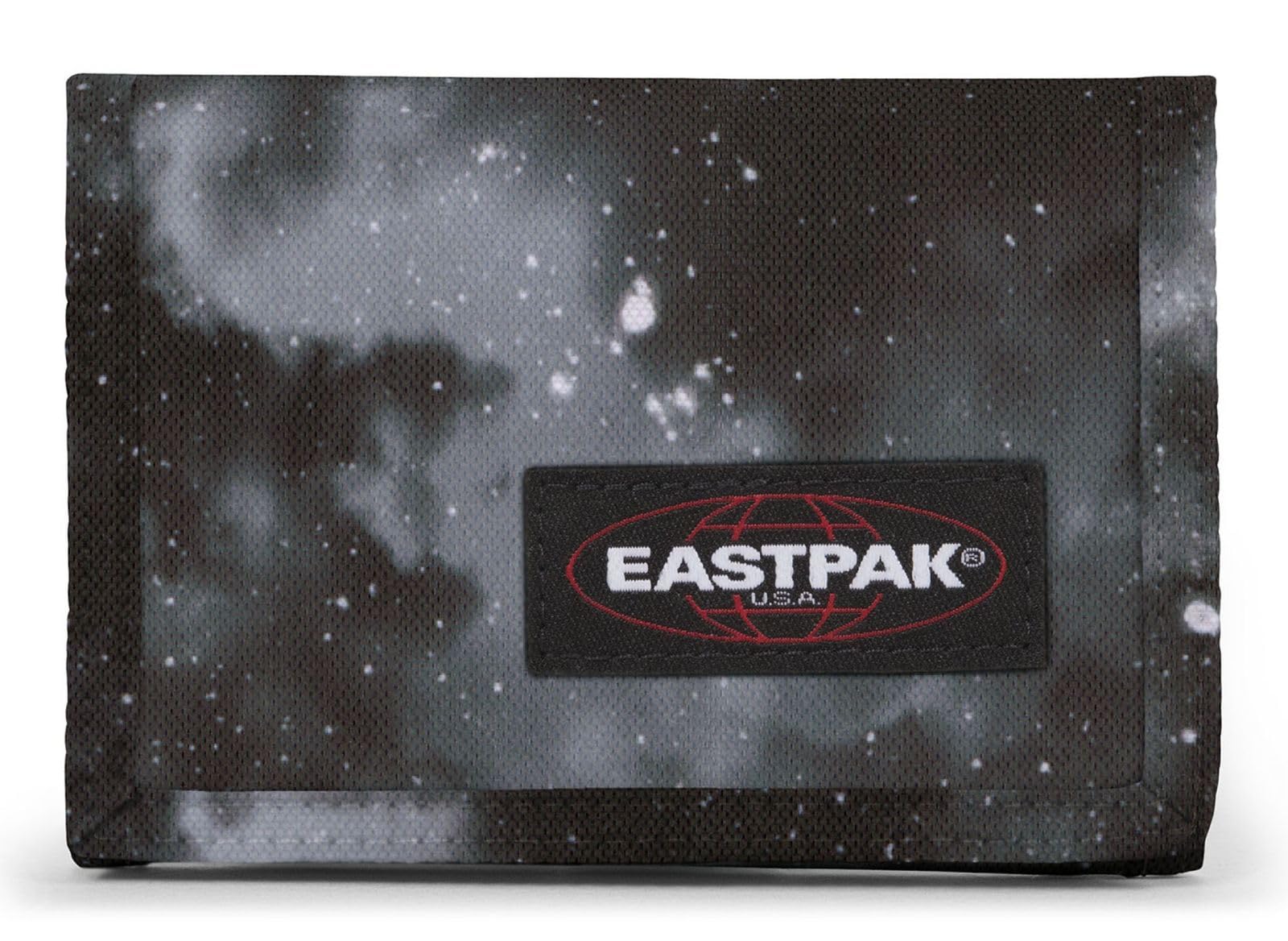 eastpak-crew-single-geldb-rse-clouds-schwarz-mit-schl-sselhalter image 1