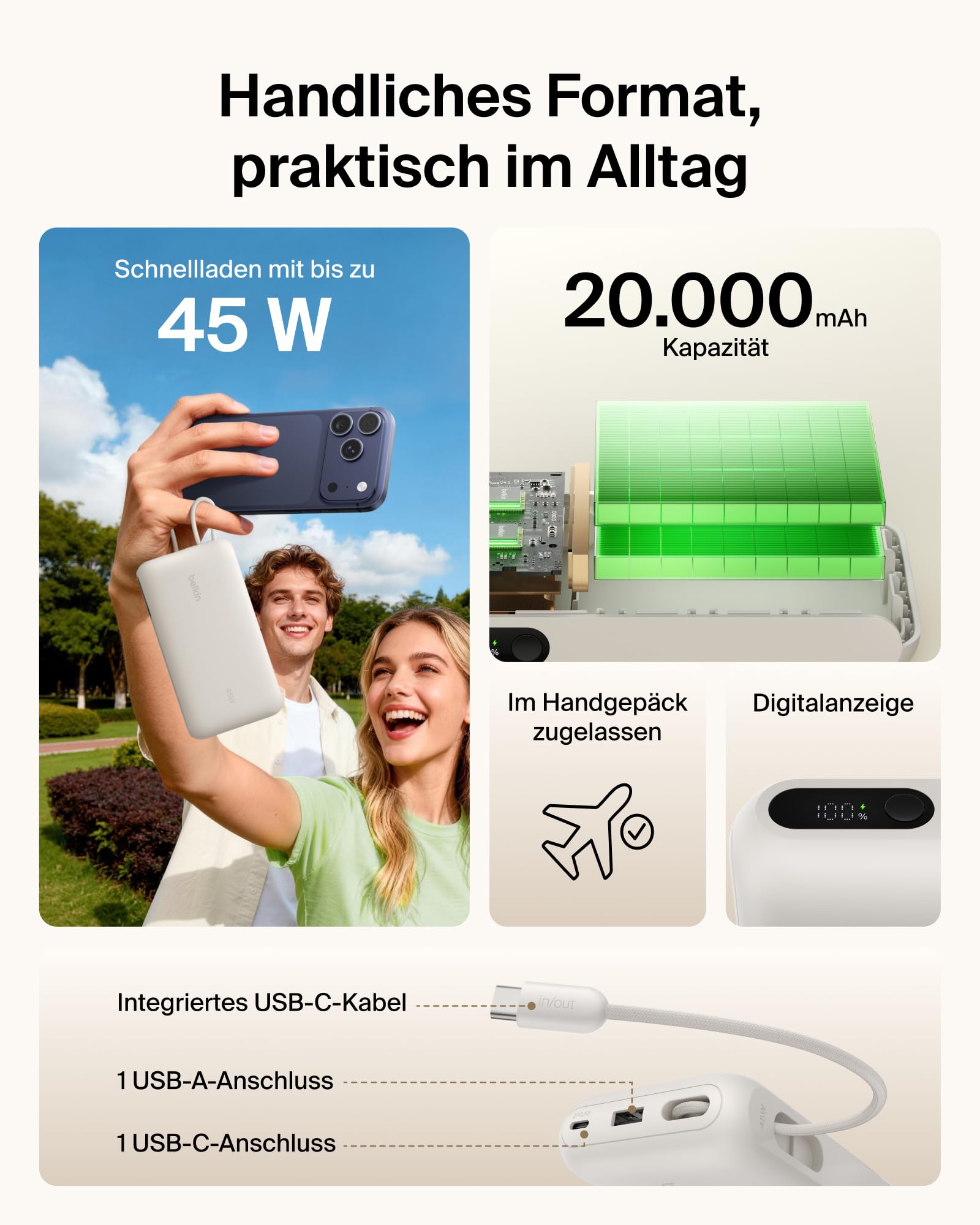 belkin-ultracharge-20000mah-powerbank-mit-integriertem-usb-c-kabel-und-display-4 image 2