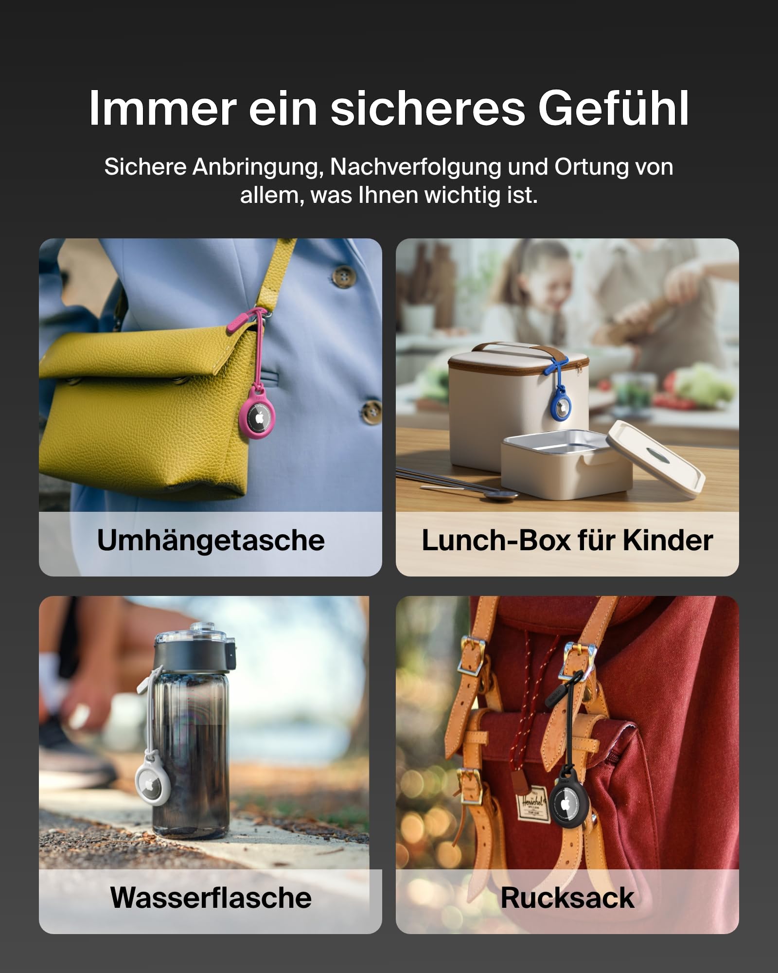 belkin-airtag-h-lle-mit-schlaufe-secure-holder-schutzh-lle-schwarz image 3