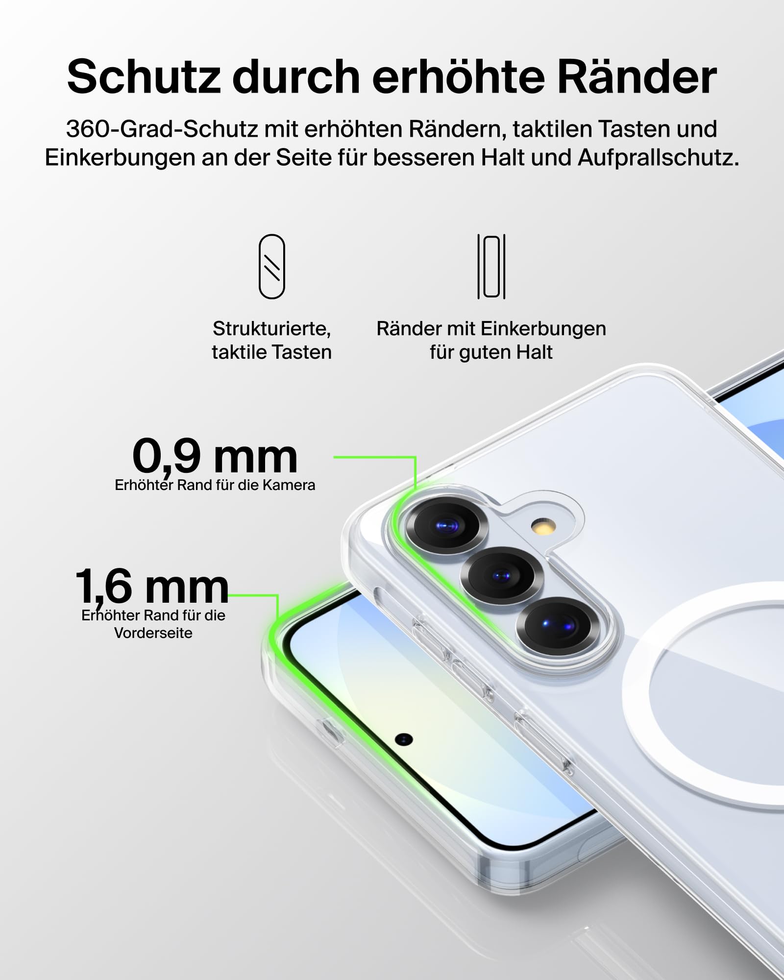 belkin-sheerforce-clear-samsung-galaxy-s26-magnetische-h-lle-transparent-sto-sch image 5