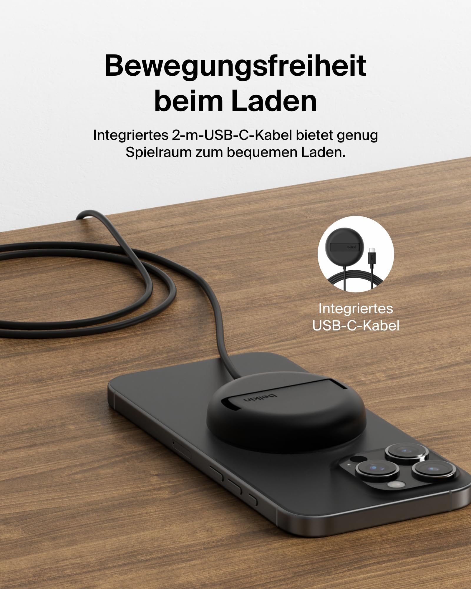 belkin-boostcharge-pro-qi2-kabelloses-ladeger-t-mit-st-nder-15-w-magsafe-kompati image 5