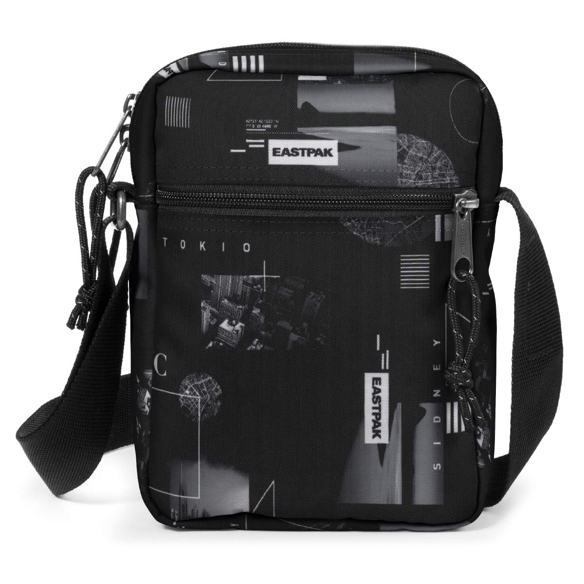 eastpak-the-one-umh-ngetasche-klassische-messenger-bag-schwarz image 2
