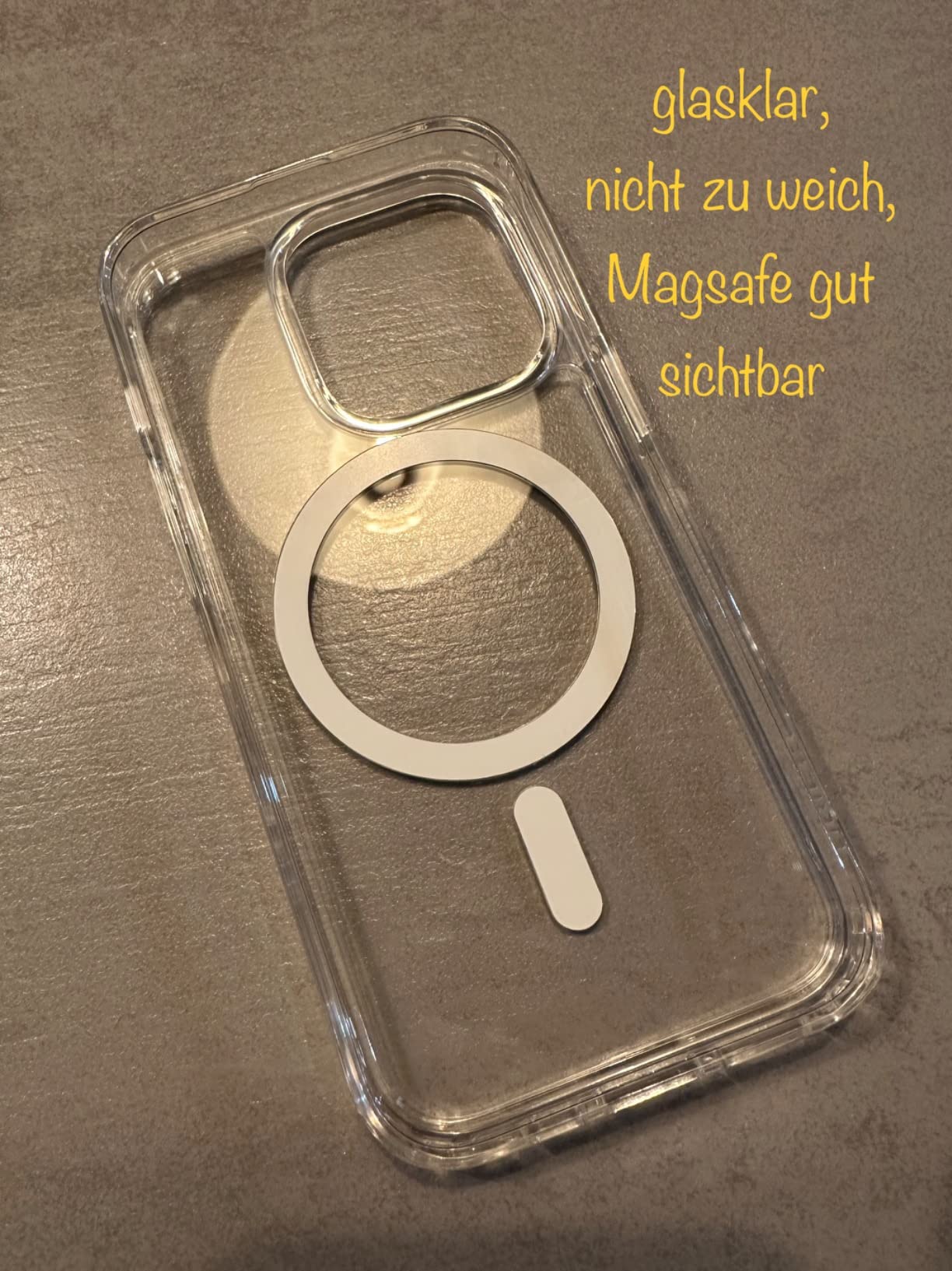 Gute Hülle, aber etwas rutschig