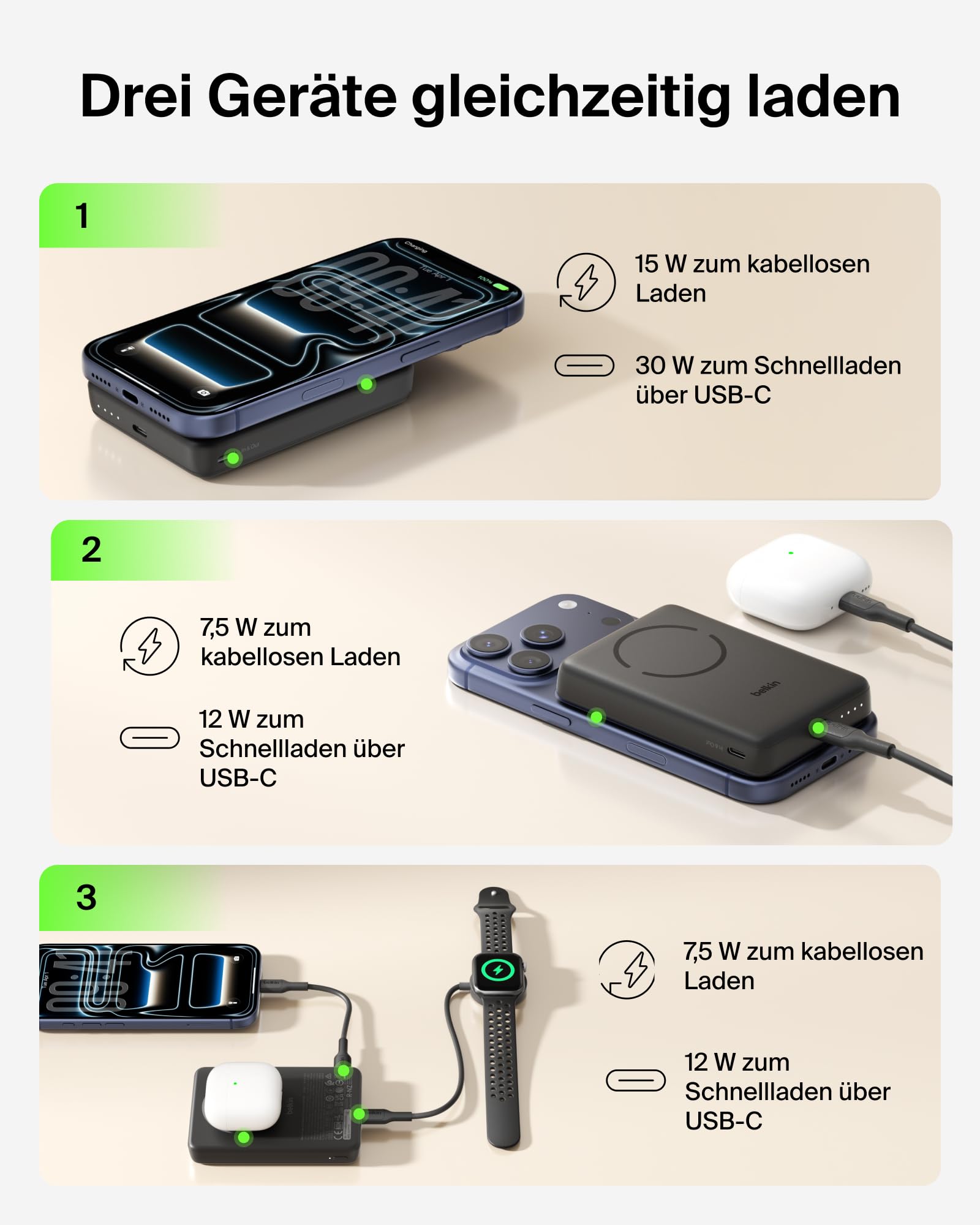 belkin-boostcharge-10k-magnetische-powerbank-mit-magnetring-10-000-mah-qi2-15w image 4