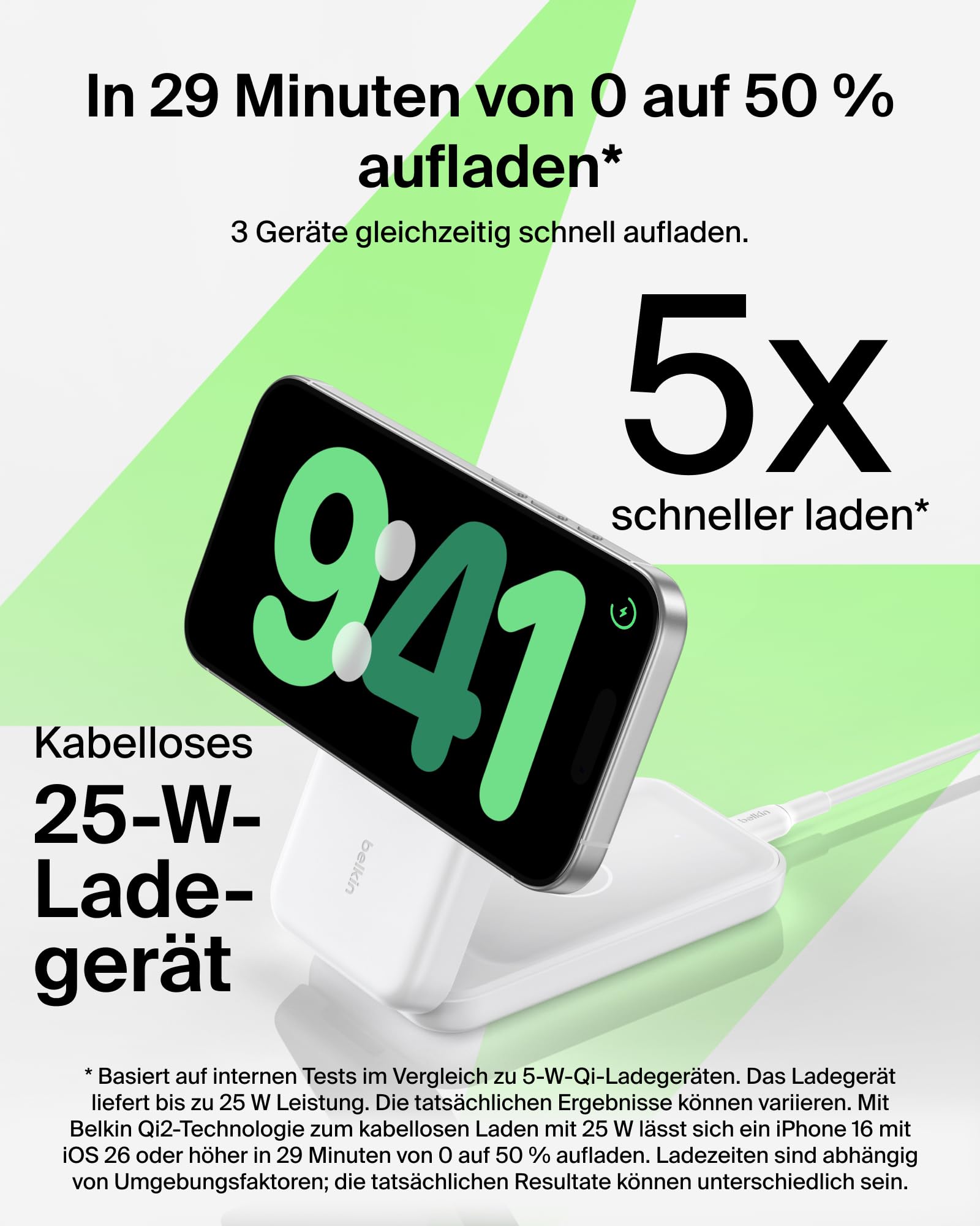 belkin-ultracharge-3-in-1-qi2-ladestation-25w-wei-faltbar-mit-45w-netzteil image 2