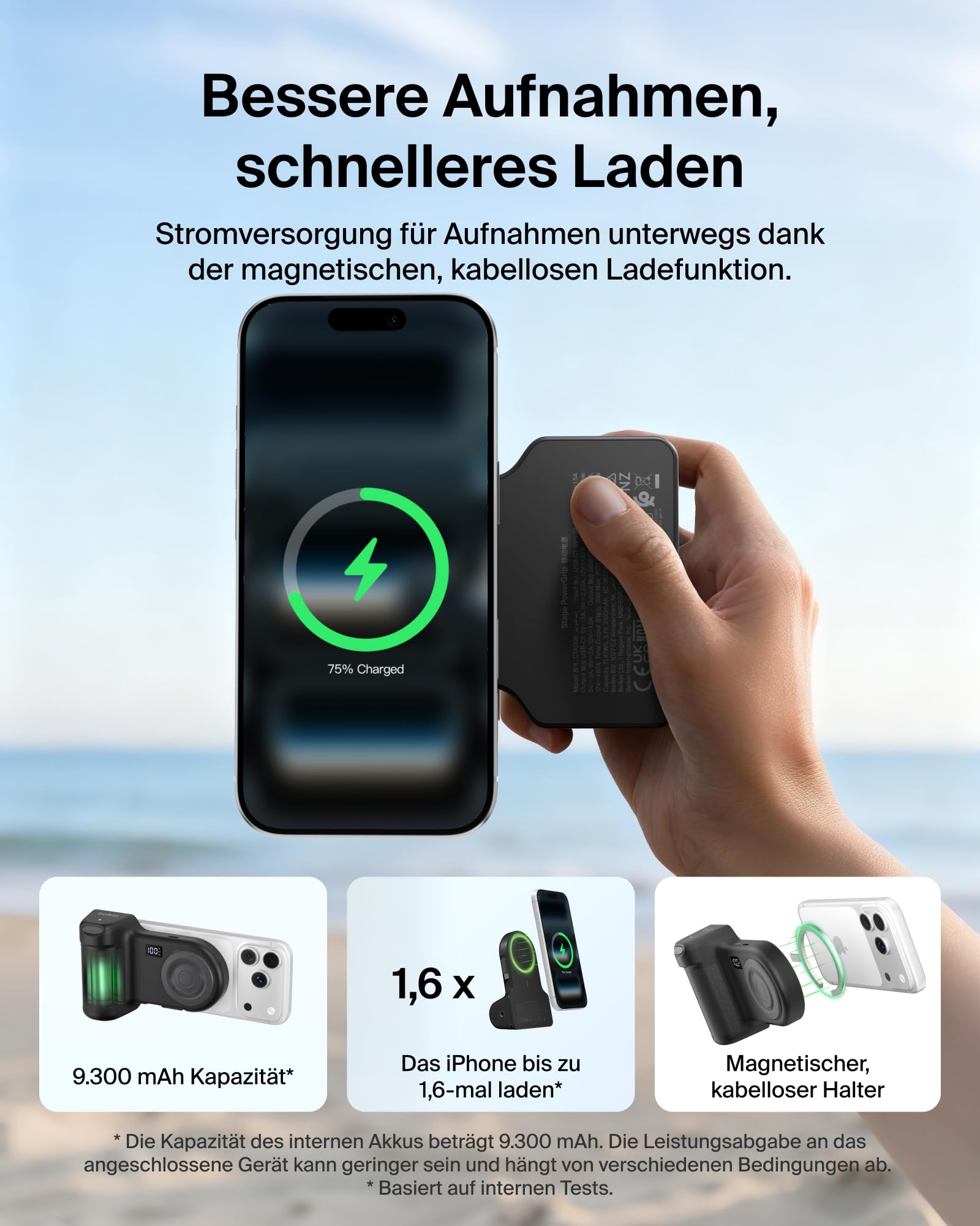 belkin-stage-powergrip-9300mah-kamerahalter-mit-powerbank-und-stativgewinde image 4