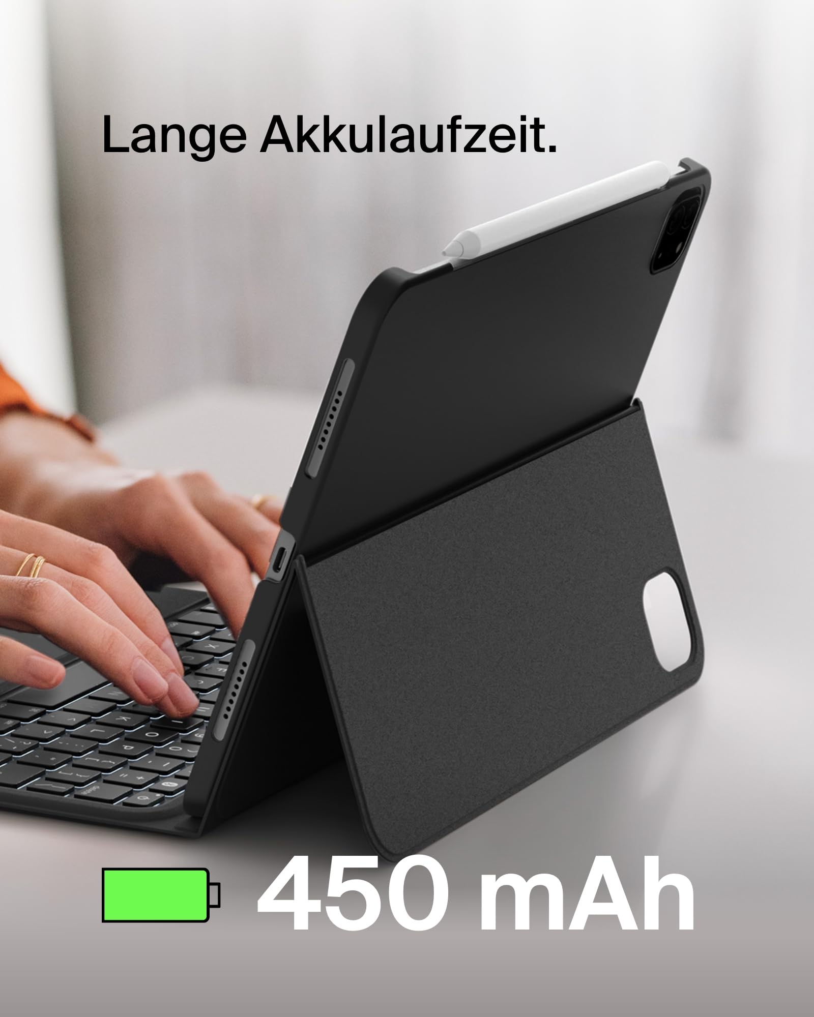 belkin-everyday-tastaturh-lle-mit-trackpad-f-r-ipad-air-11-m2-m3-ipad-pro-11-bel image 6