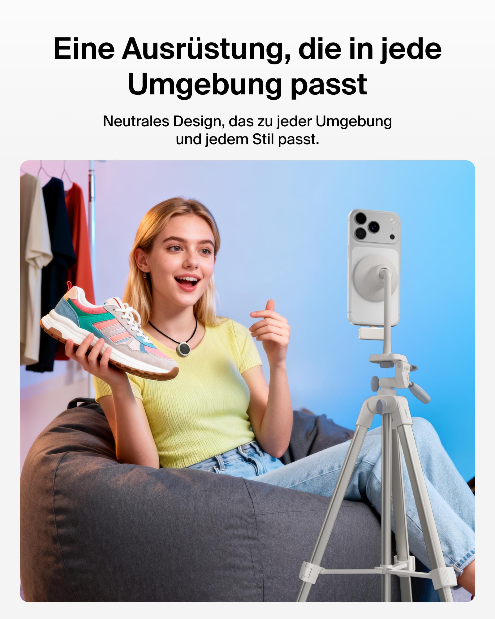 belkin-stage-creator-kit-vlogging-und-content-set-mit-stativ-magsafe-halterung-u image 5