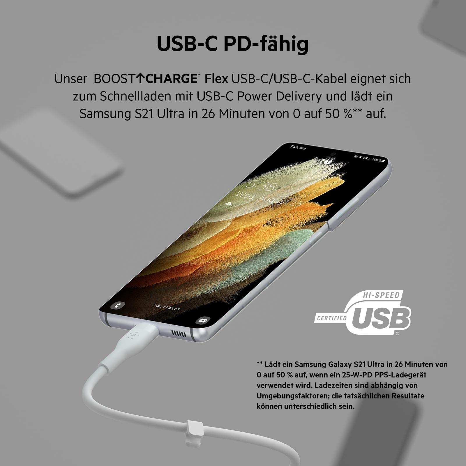belkin-boostcharge-flex-usb-c-auf-usb-c-ladekabel-1-m-2er-pack-silikon-schwarz-w image 2