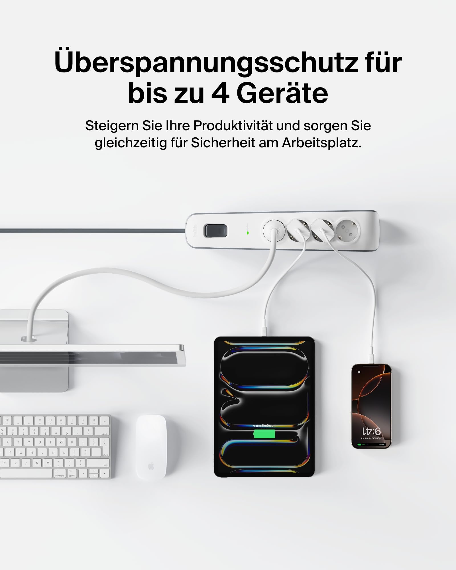 belkin-4-fach-steckdosenleiste-mit-berspannungsschutz-525-joule-schwarz image 2