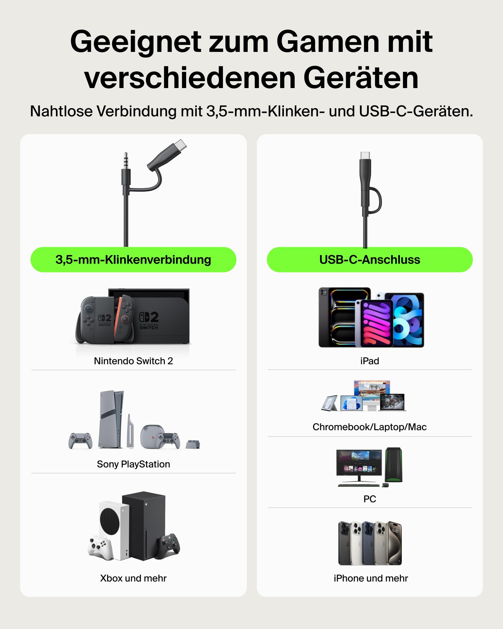 belkin-gaming-inspire-kinderkopfh-rer-mit-kabel-und-usb-c-dongle-schwarz image 2