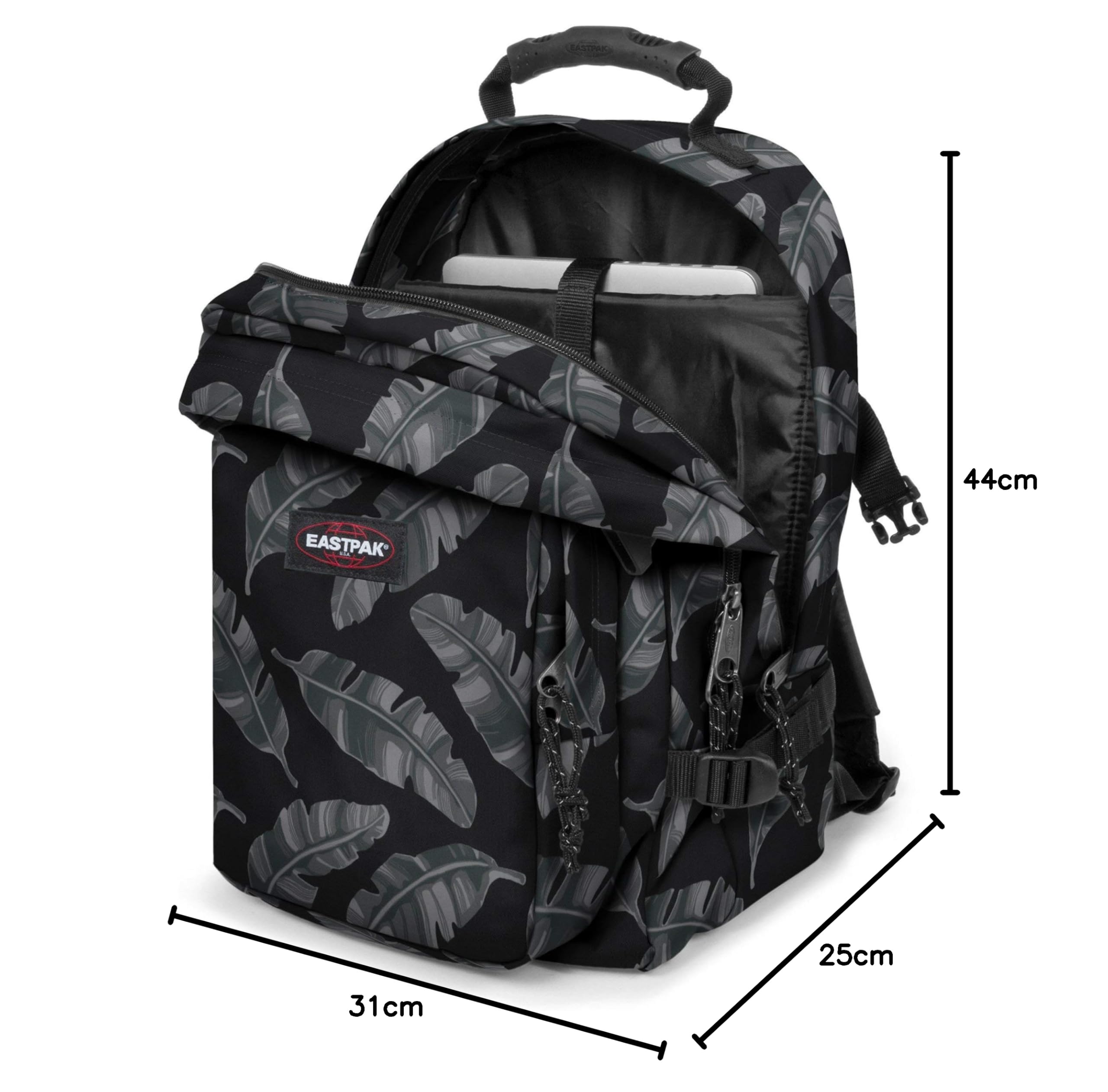 eastpak-provider-rucksack-33-l-schwarz-brize-leave-black image 5