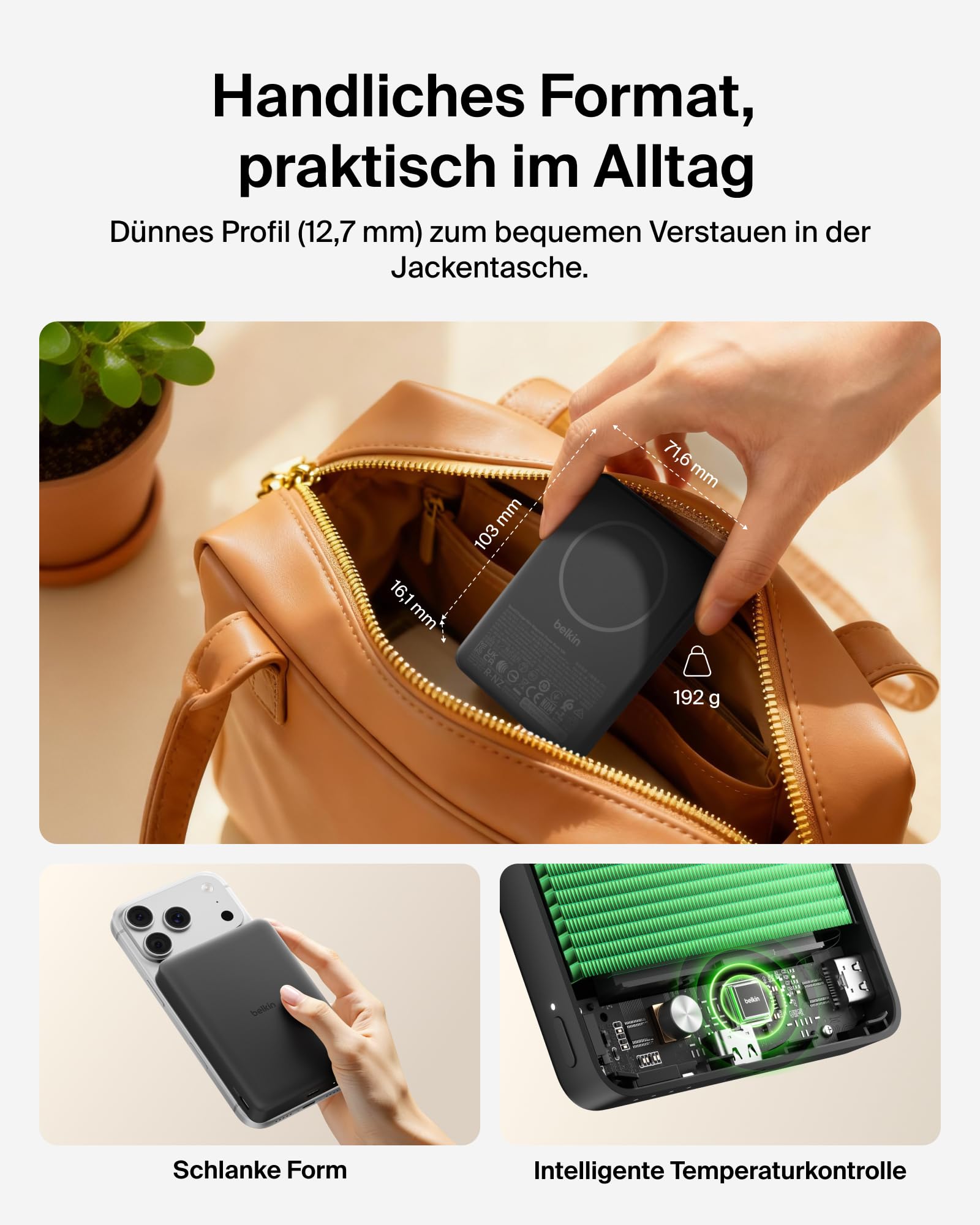 belkin-boostcharge-10000mah-magnetische-powerbank-mit-2-usb-c-ports-schwarz image 3