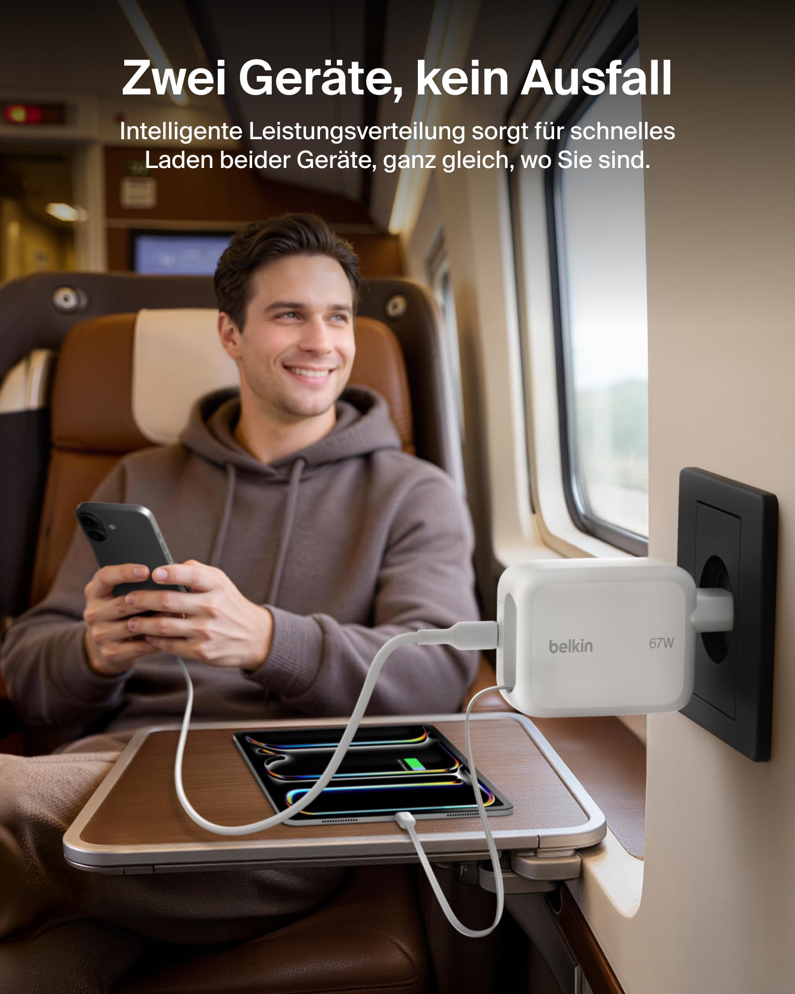 belkin-67w-gan-usb-c-ladeger-t-mit-einziehbarem-1m-kabel-und-usb-c-anschluss image 5
