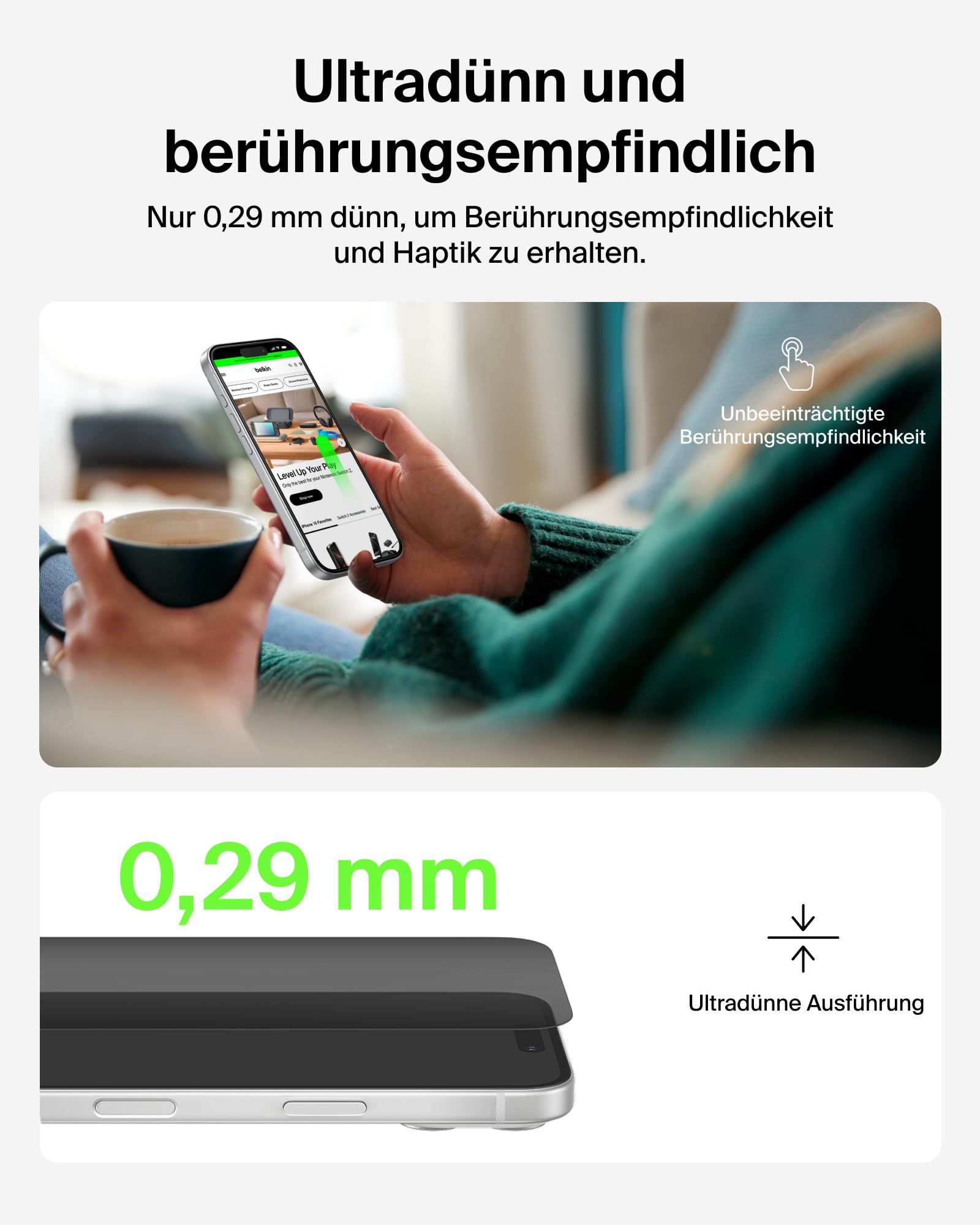 belkin-screenforce-invisiglass-schutzfolie-iphone-17-pro-max-mit-sichtschutz-kra image 6
