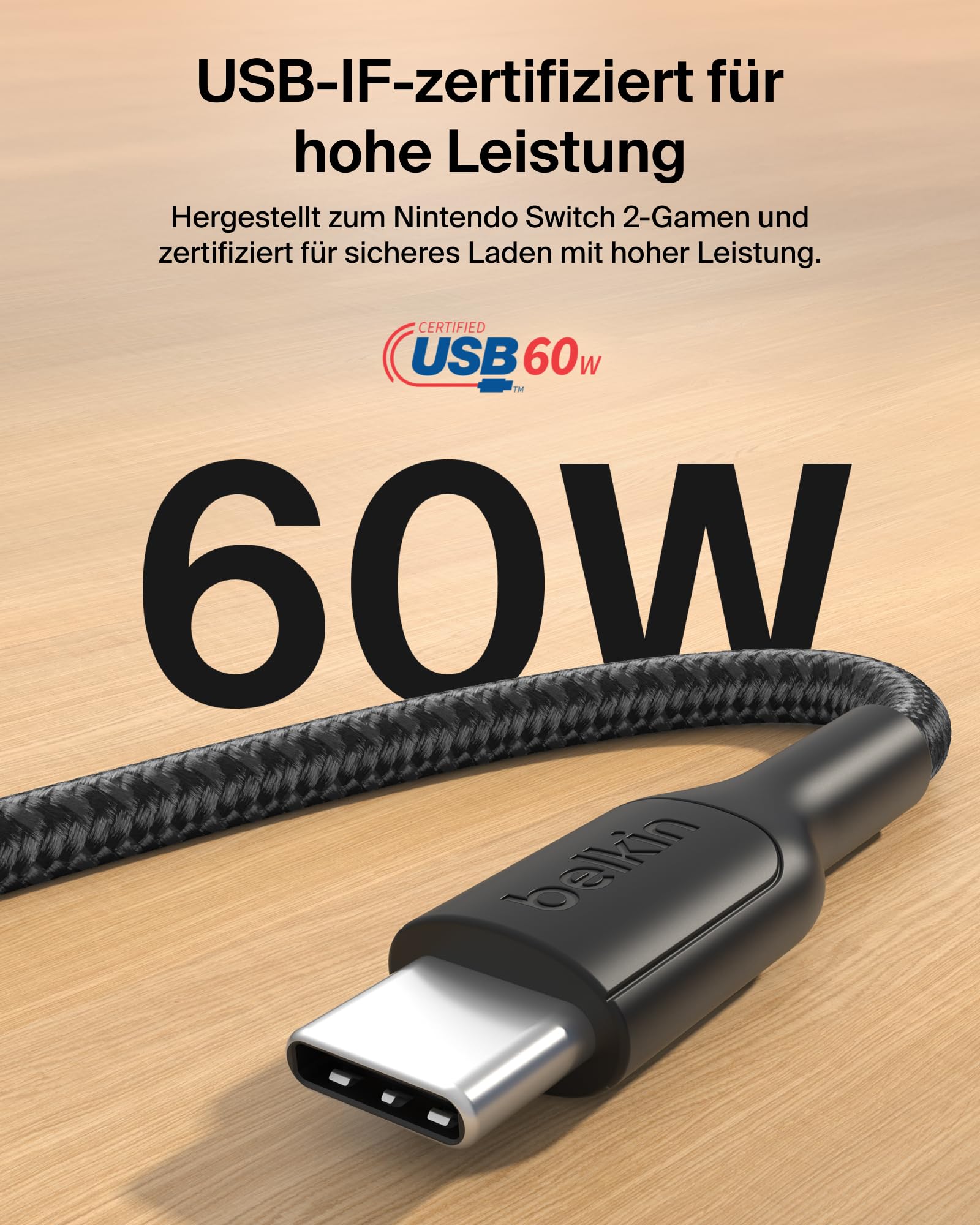 belkin-gaming-usb-c-auf-usb-c-kabel-60-w-2-m-f-r-nintendo-switch-2-iphone-16-ipa image 5