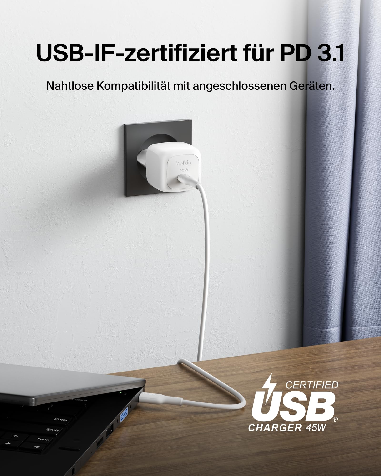belkin-boostcharge-45w-usb-c-netzteil-pd-3-1-f-r-iphone-samsung-ipad-mehr image 5
