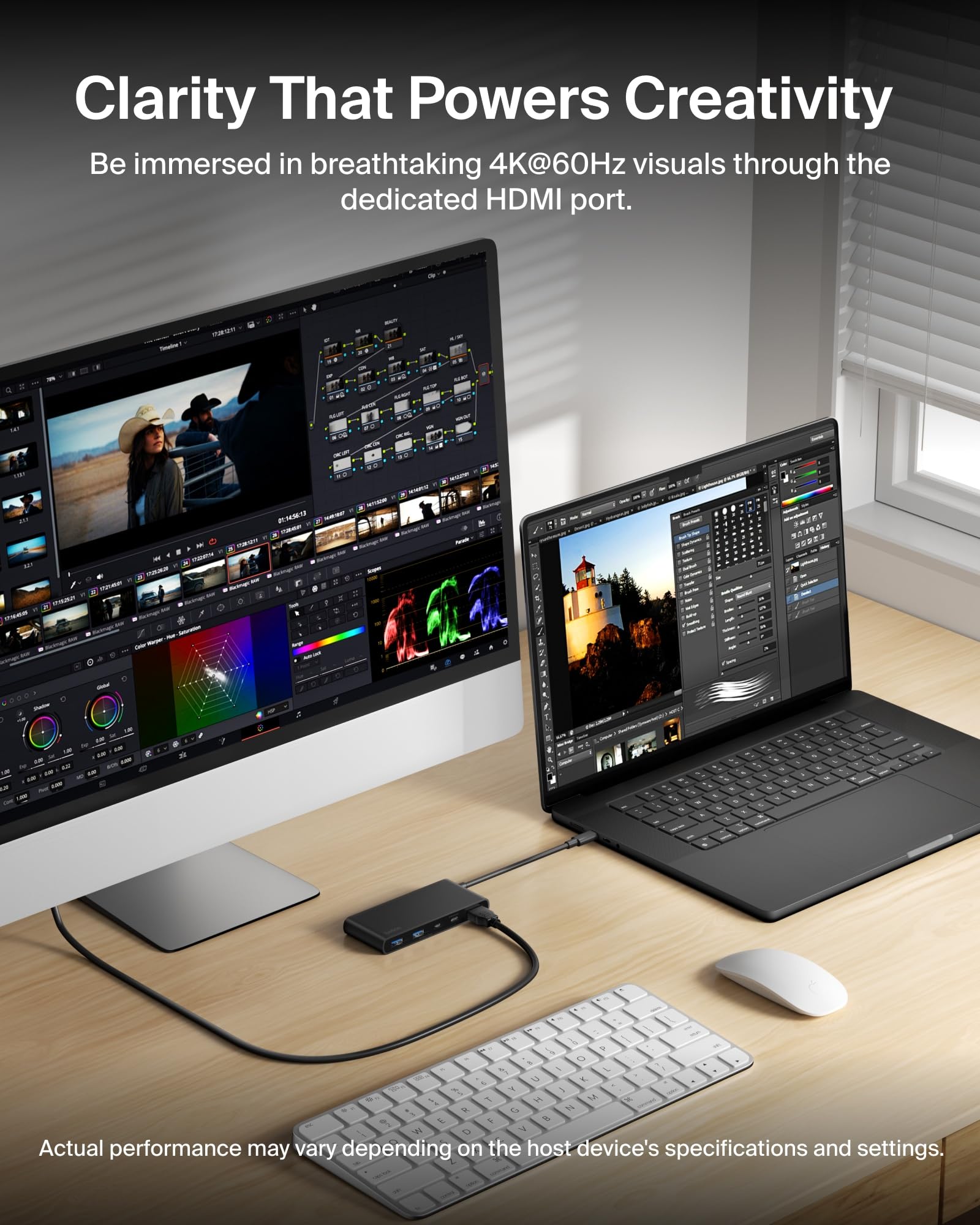 belkin-7-port-usb-c-hub-mit-4k-hdmi-60-hz-100-w-power-delivery-sd-microsd-karten image 4