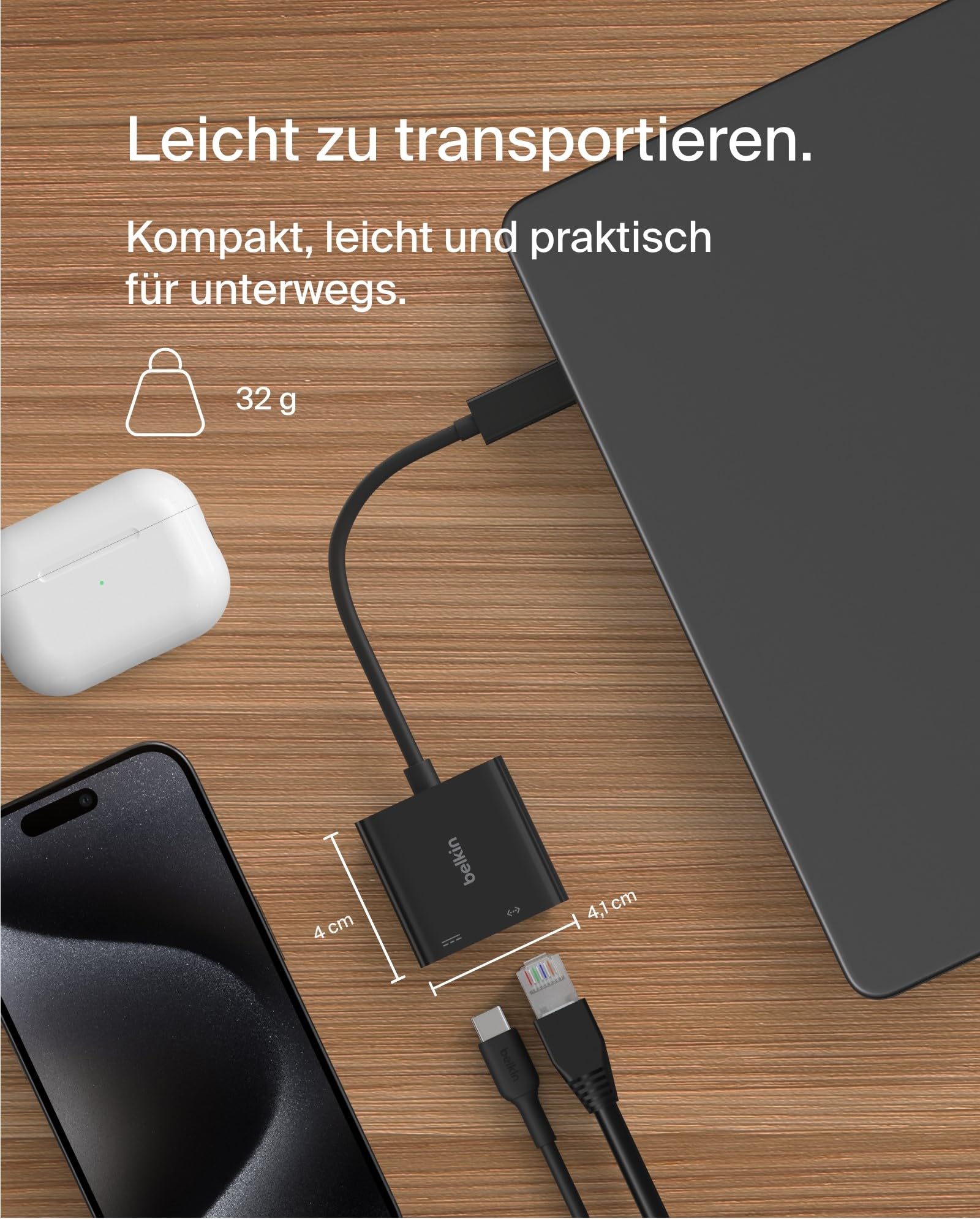 belkin-usb-c-ethernet-und-ladeadapter-100-w-mit-gigabit-ethernet-und-usb-c-ansch image 4