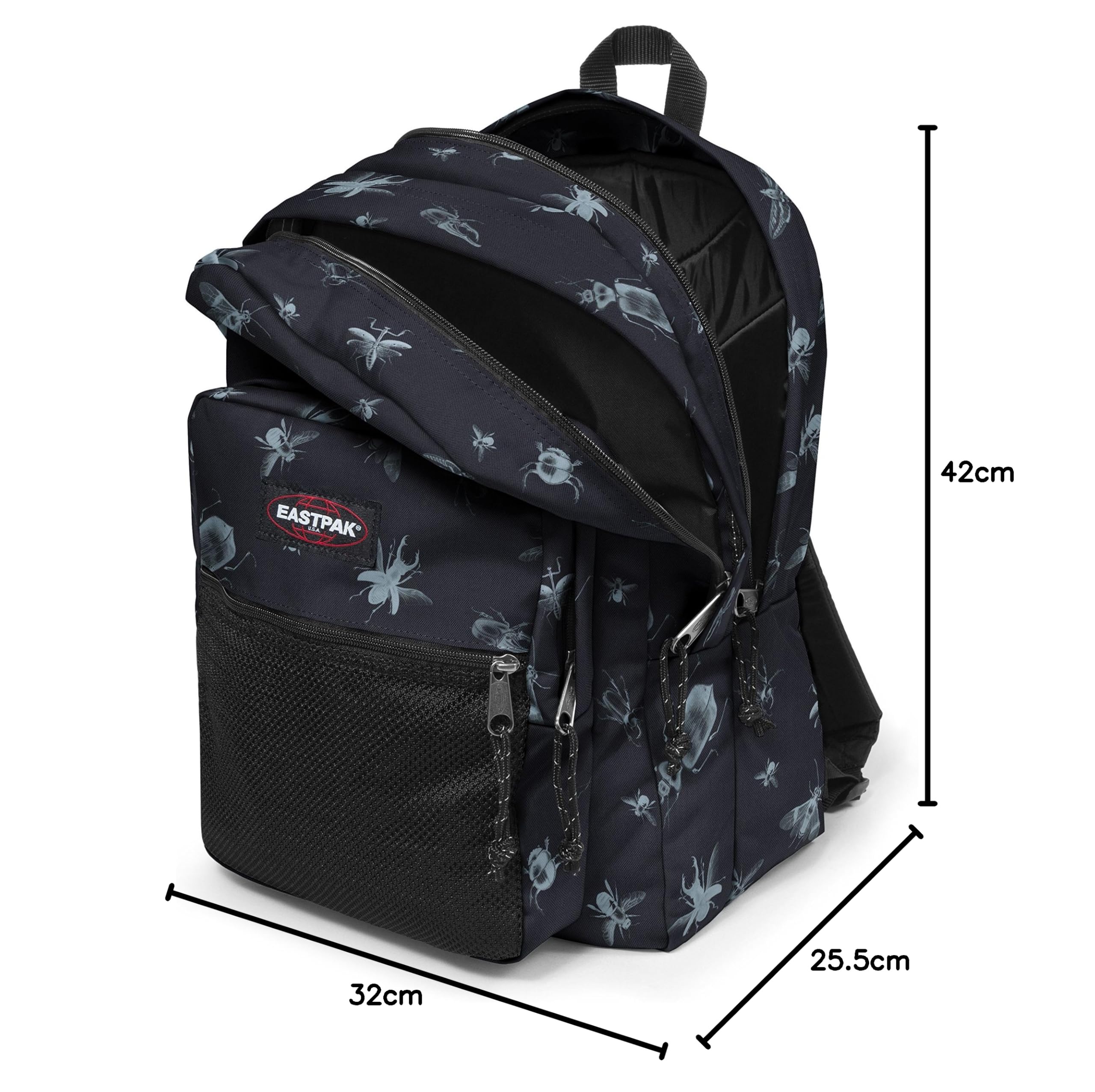 eastpak-pinnacle-kinderrucksack-38-liter-bugged-black image 5