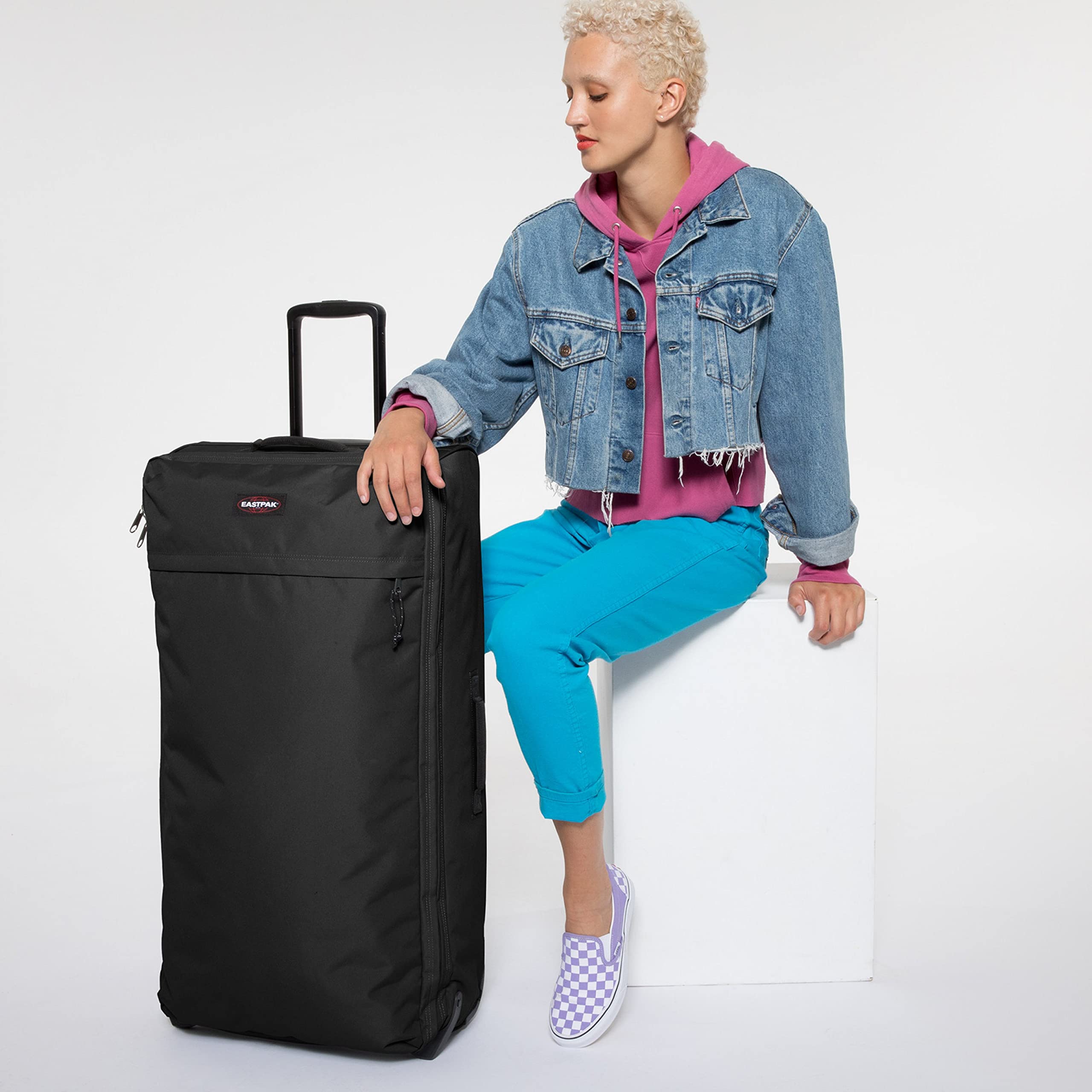 eastpak-traf-ik-light-l-koffer-101-l-85-cm-schwarz-black image 7