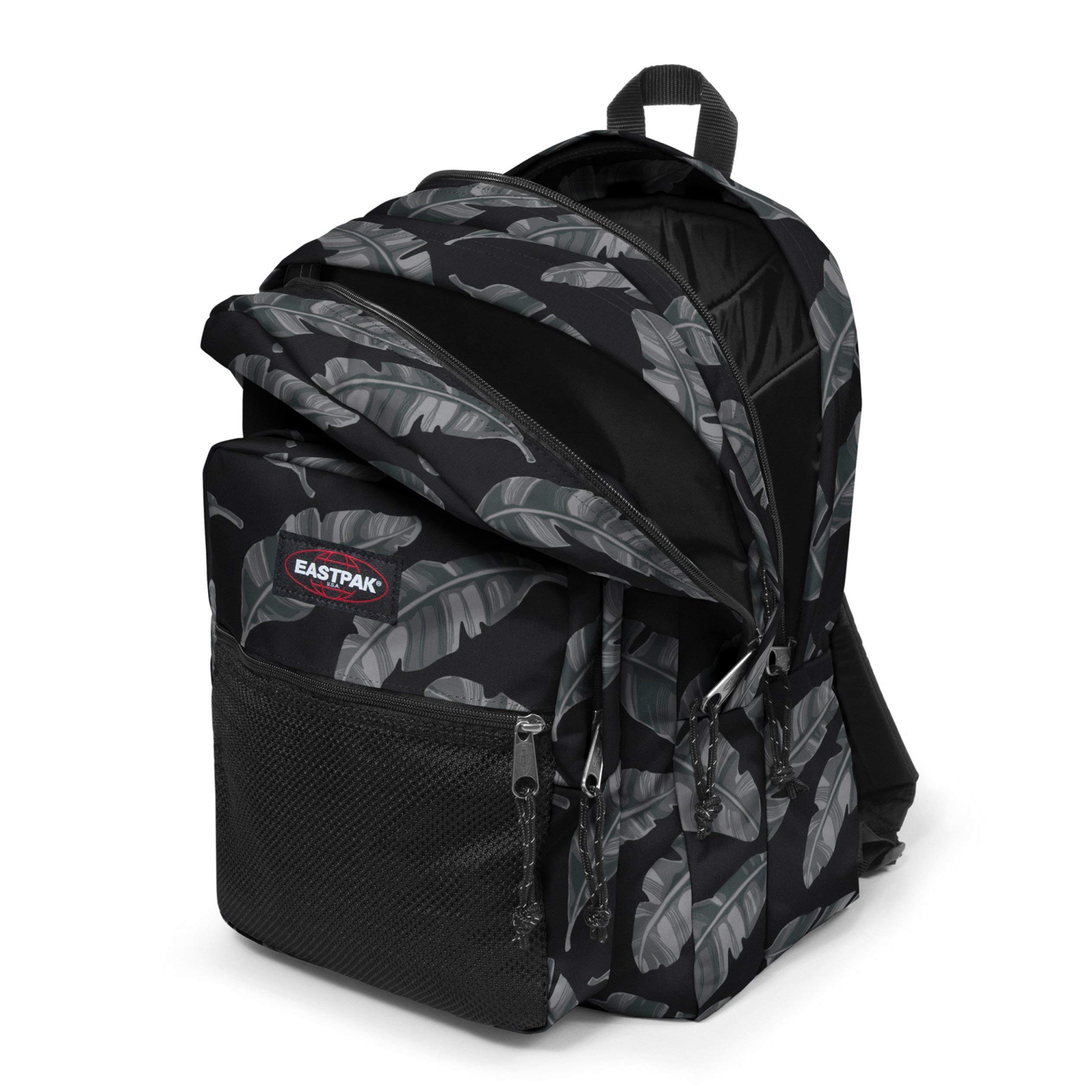 eastpak-pinnacle-rucksack-38-liter-schwarz-brize-leave-black image 2
