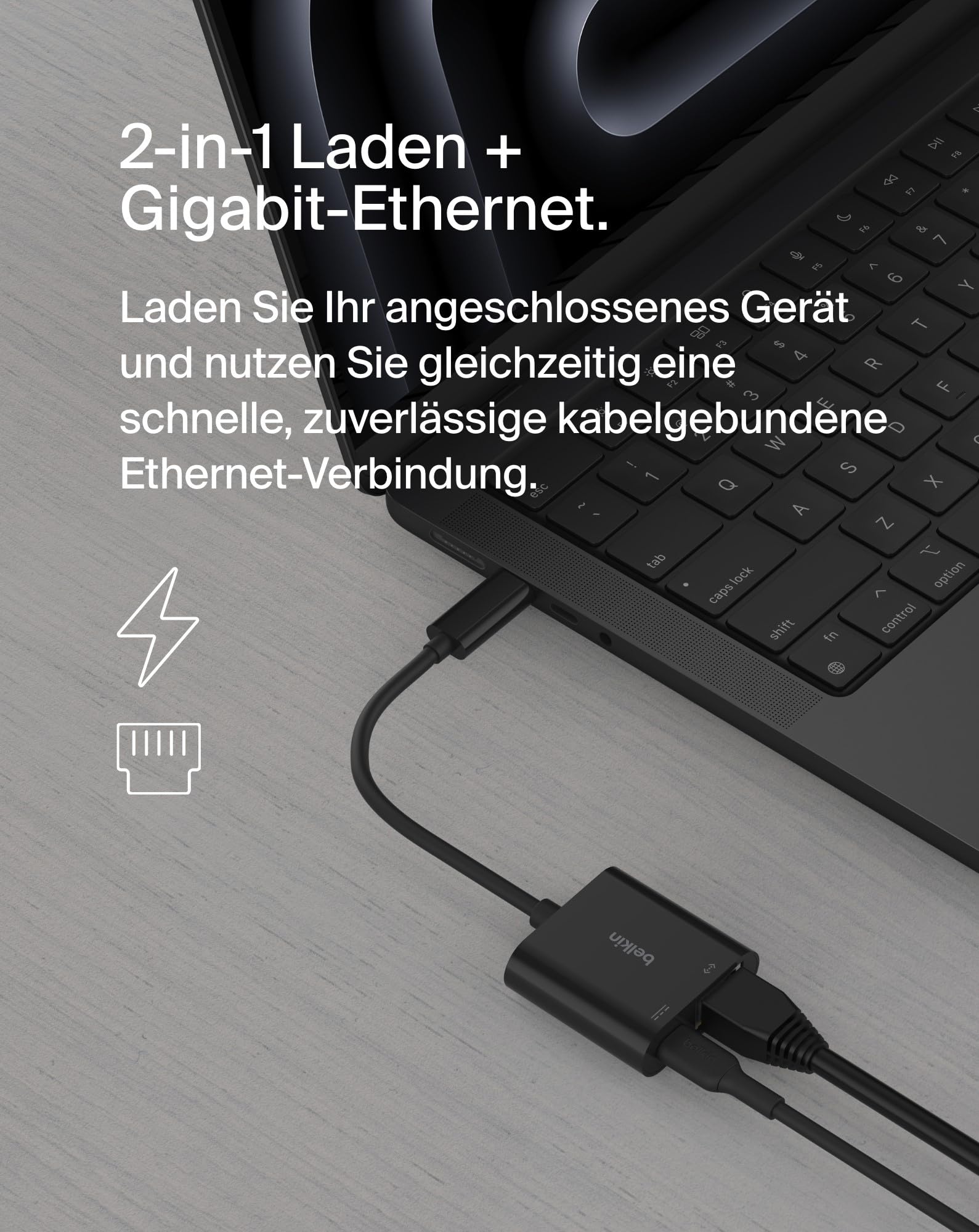 belkin-usb-c-ethernet-und-ladeadapter-100-w-mit-gigabit-ethernet-und-usb-c-ansch image 2