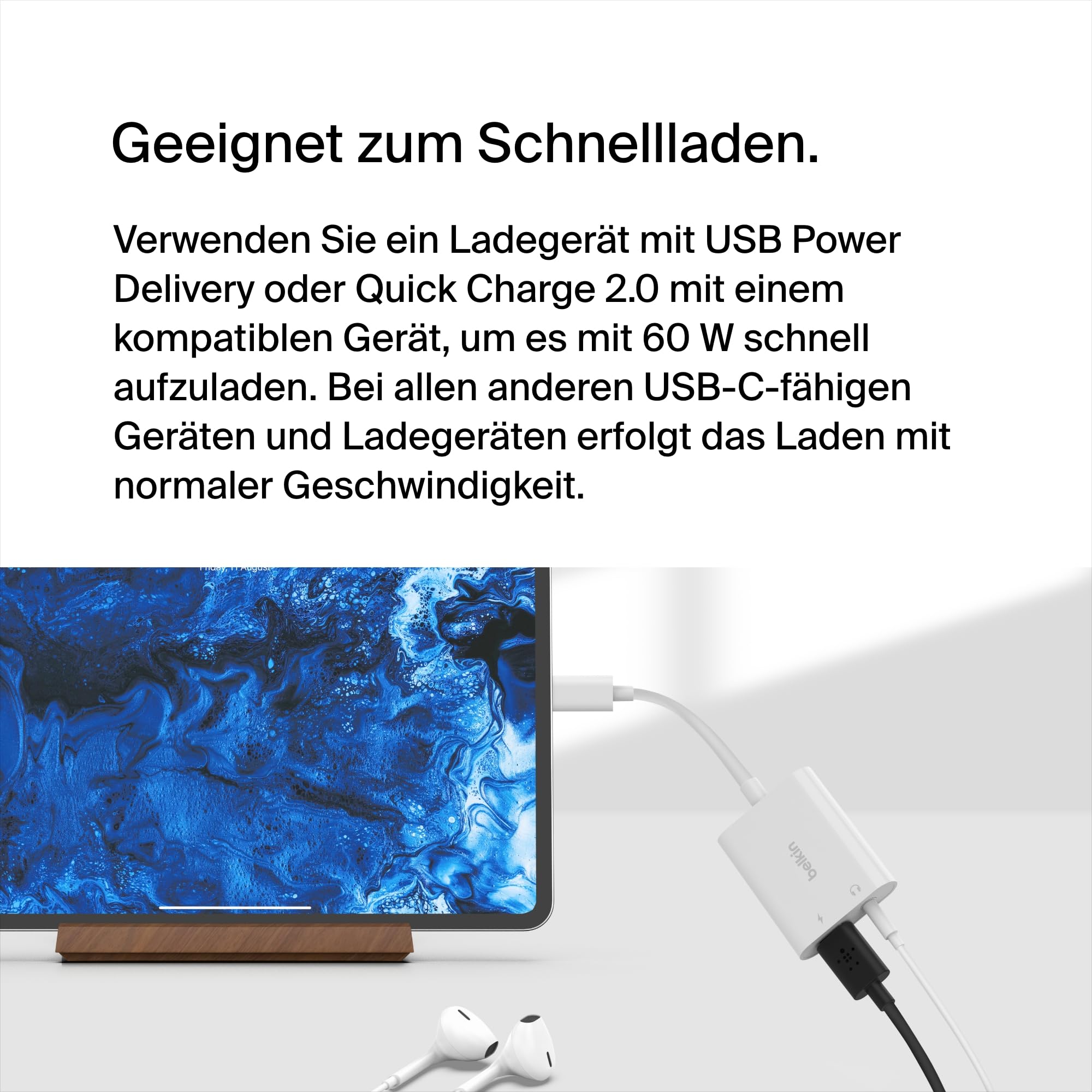 belkin-rockstar-3-5-mm-audio-usb-c-ladeadapter-60-w-power-delivery-wei image 3