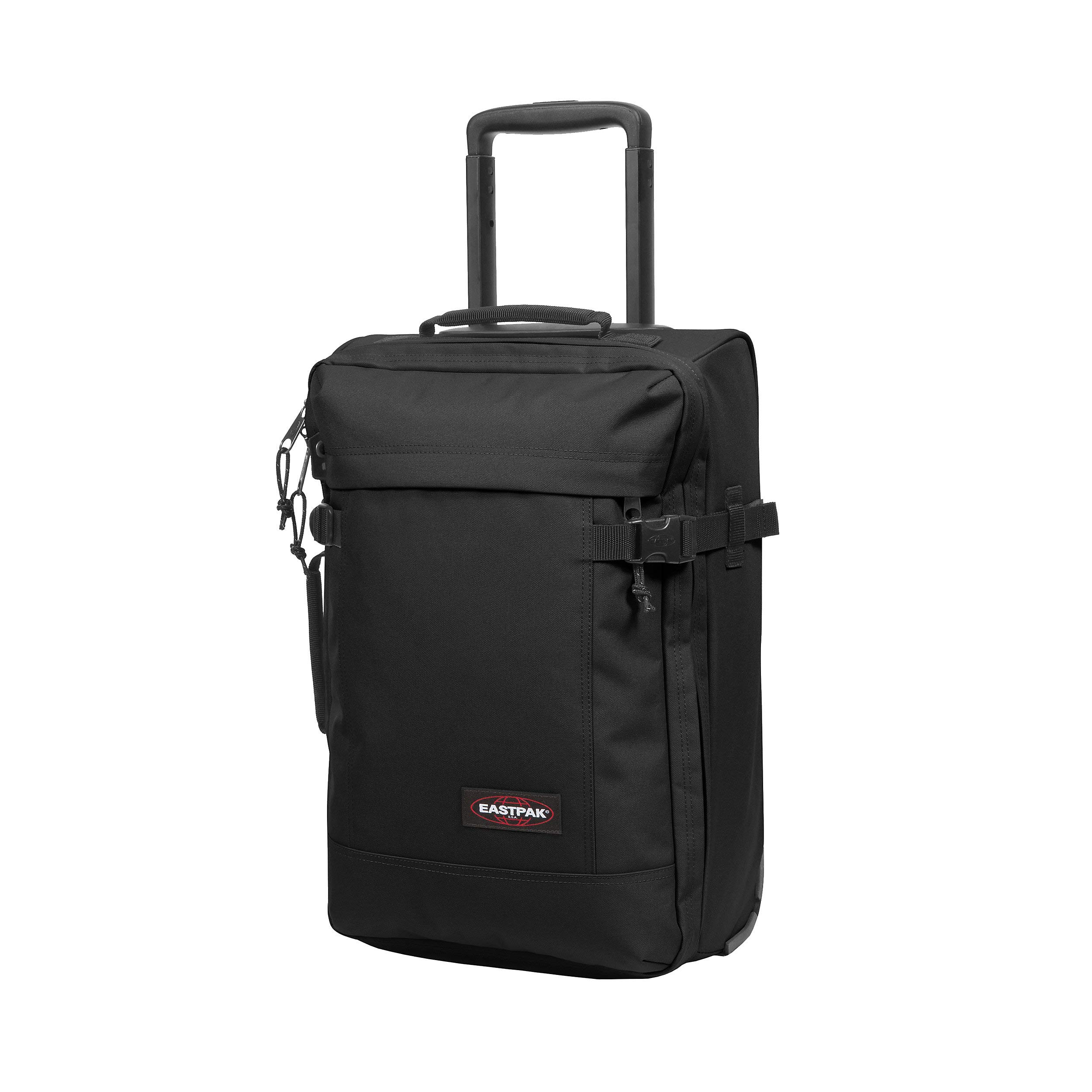 eastpak-tranverz-xs-reisetasche-28-5-l-black-komprimierbar-mit-rollen image 1