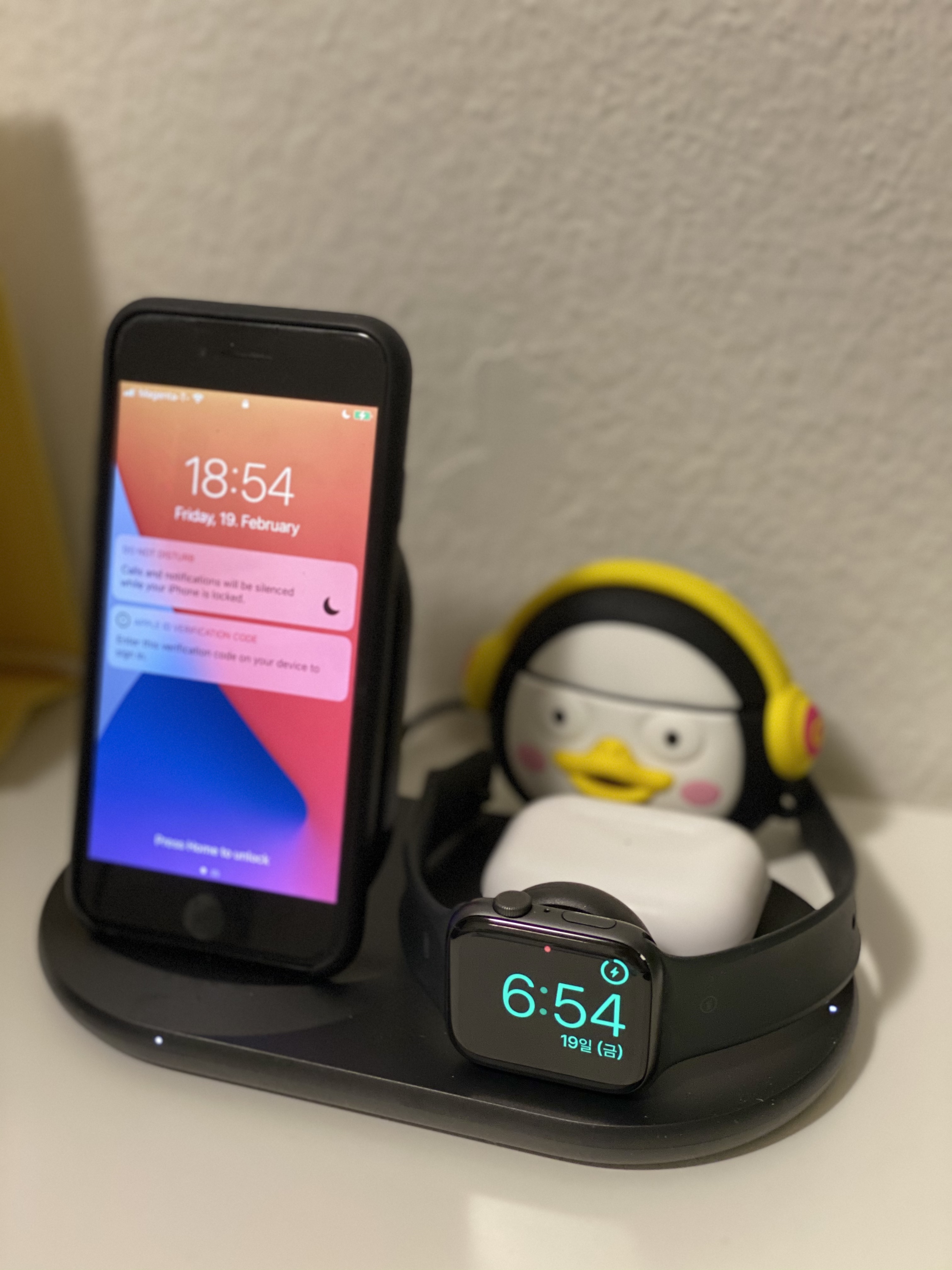 Praktisch, aber die AirPods laden langsam