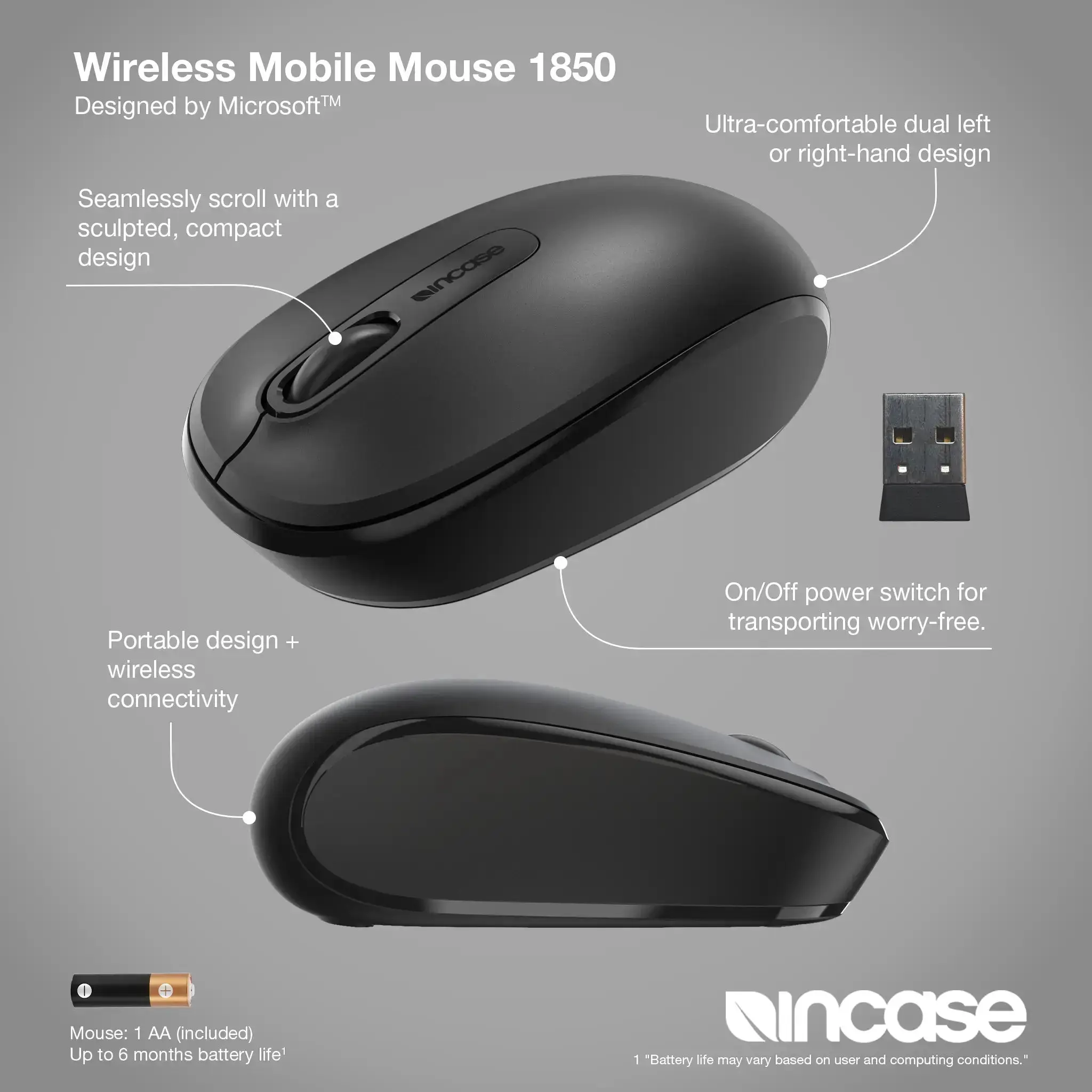 incase-designed-by-microsoft-wireless-mobile-mouse-1850 image 3