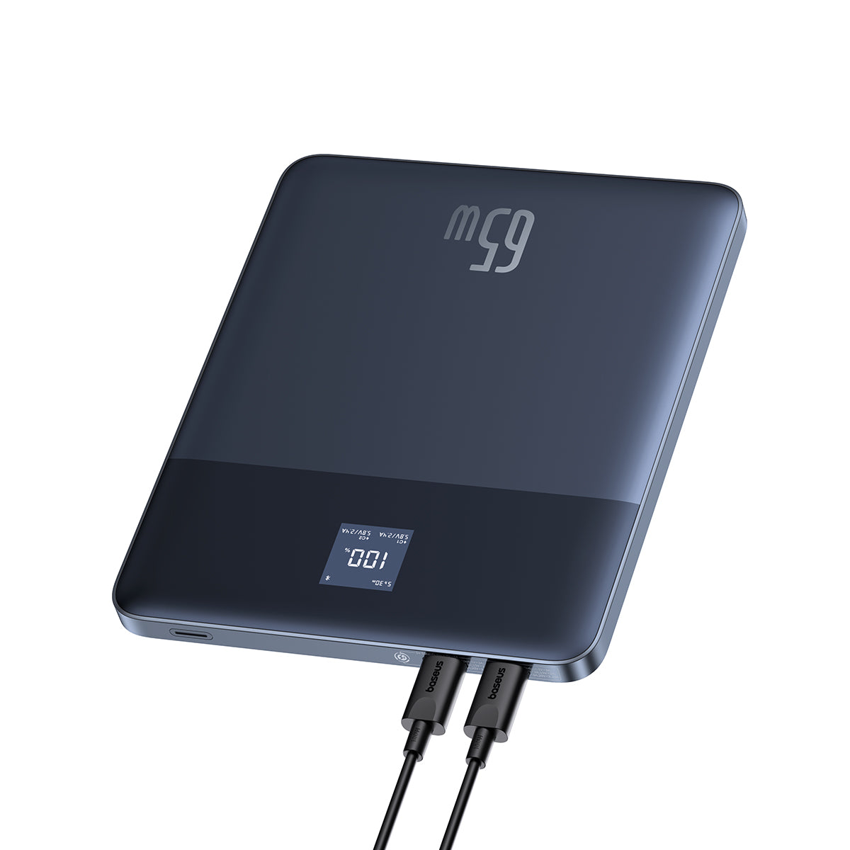 baseus-blade-2-smart-powerbank-65w-12000mah-ultrschlank-mit-display image 7