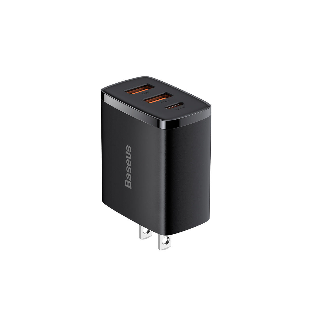 baseus-compact-3-port-schnellladeger-t-30w-usb-c-usb-a-klein-effizient image 1