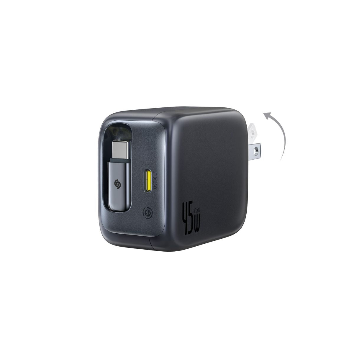 baseus-enercore-cj11-fast-charger-mit-einziehbarem-kabel-2c-45w image 1