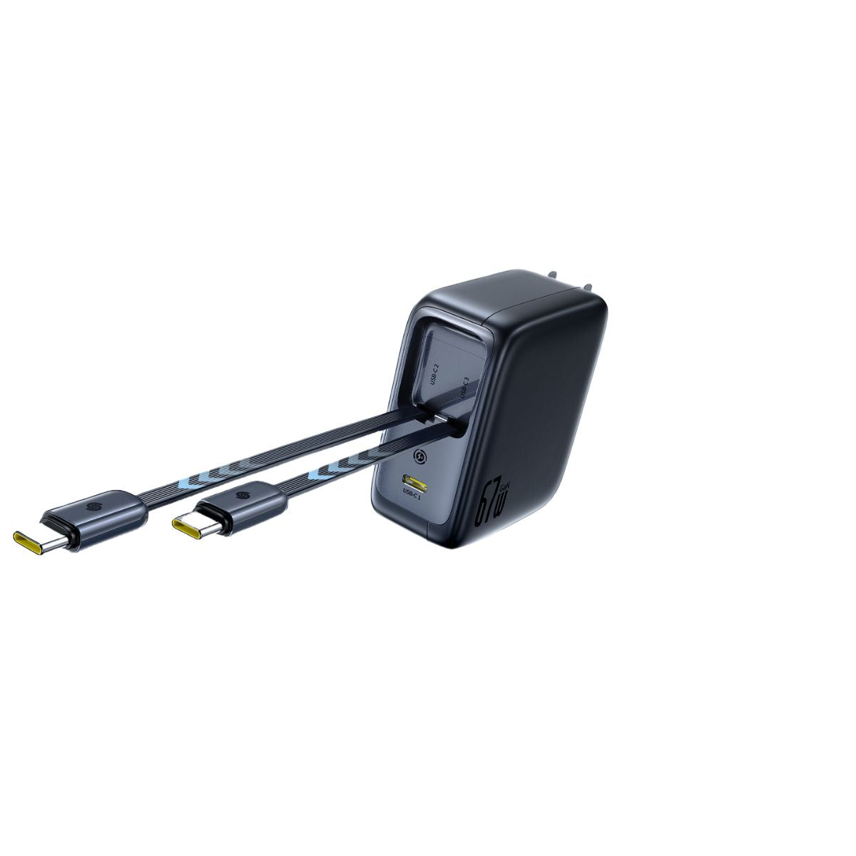 baseus-enercore-cj21-schnellladeger-t-mit-zwei-aufrollbaren-kabeln-3c-67w image 3
