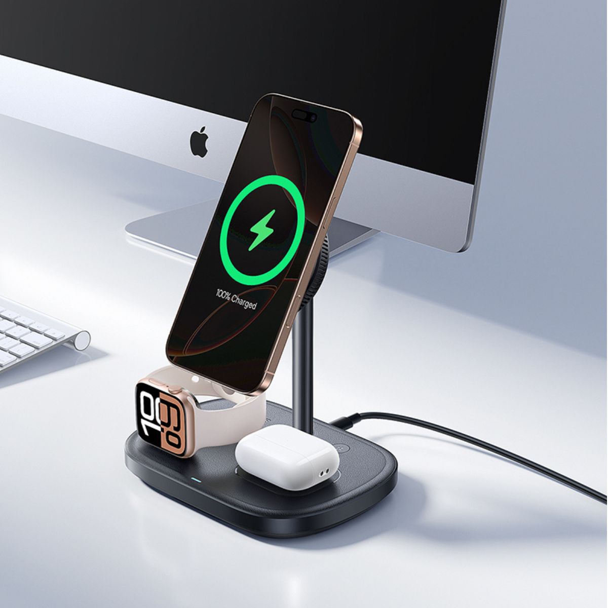 baseus-enerfill-fs41-3-in-1-kabellose-ladestation-f-r-iphone-watch-airpods image 5