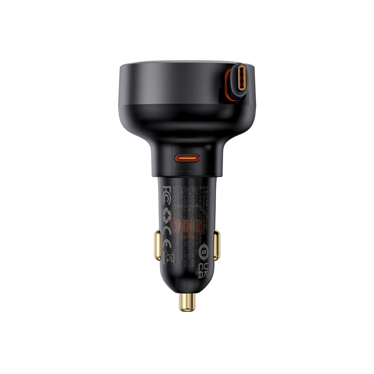 baseus-enjoyment-pro-retractable-usb-c-car-charger-60w image 6