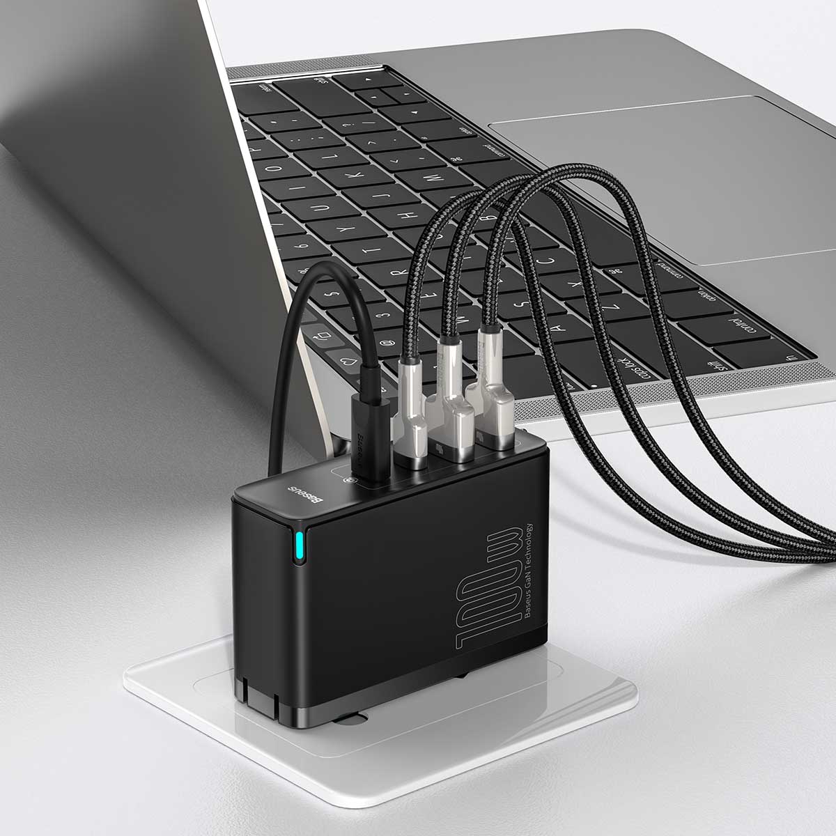 baseus-gan2-4-port-schnellladeger-t-100w-l-dt-2-laptops-gleichzeitig image 7