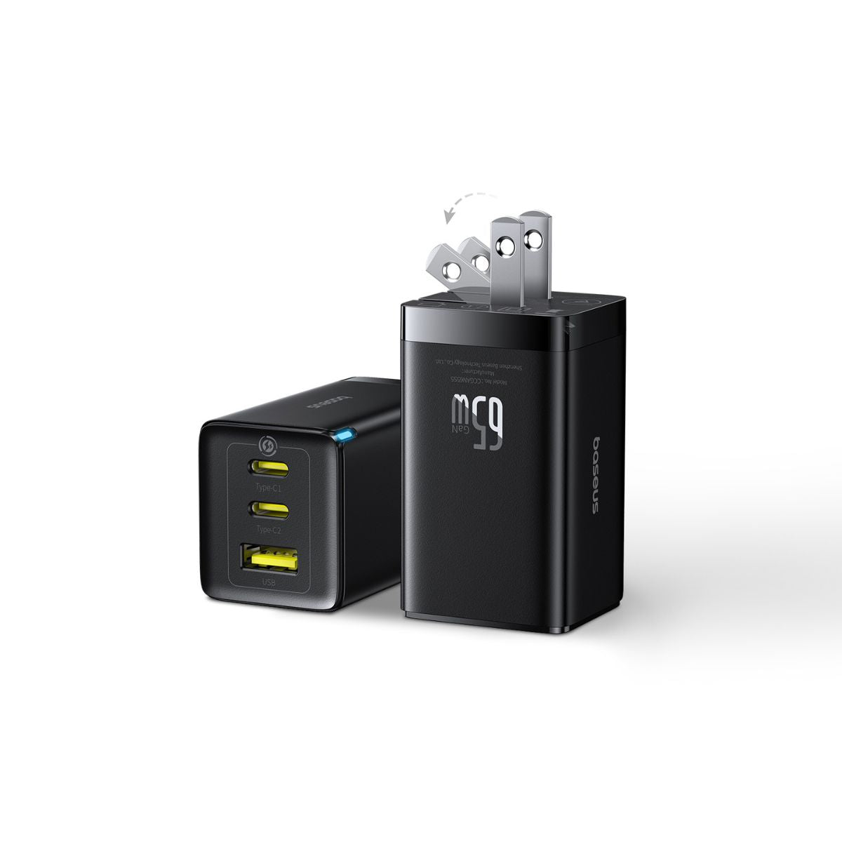 baseus-gan5-pro-2er-pack-fast-charger-2c-u-65w image 7
