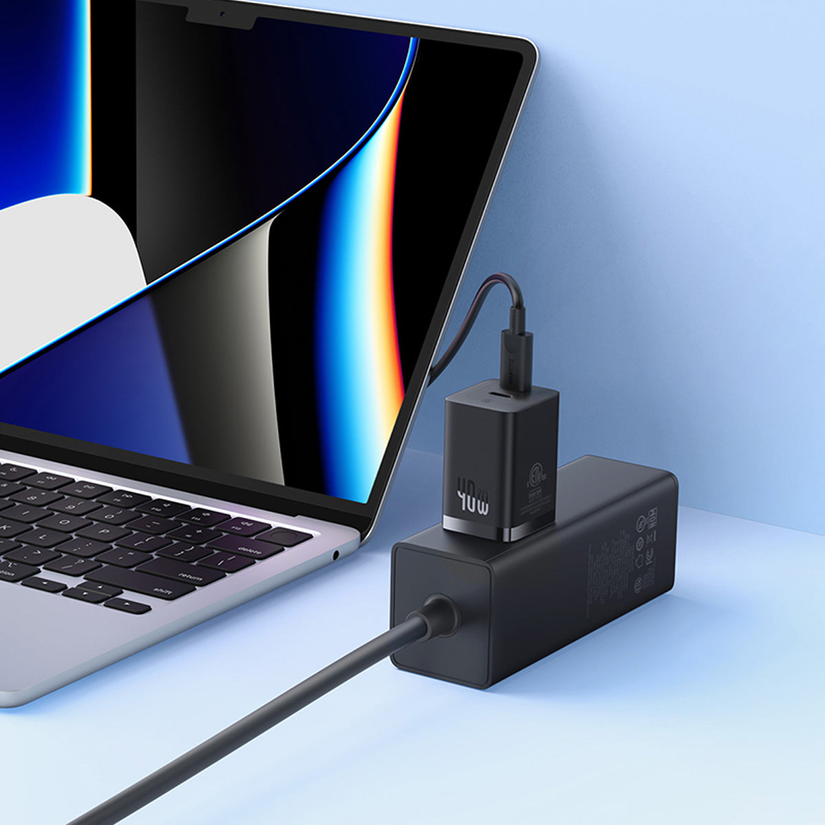 baseus-gan5-pro-40w-dual-usb-c-netzteil image 8