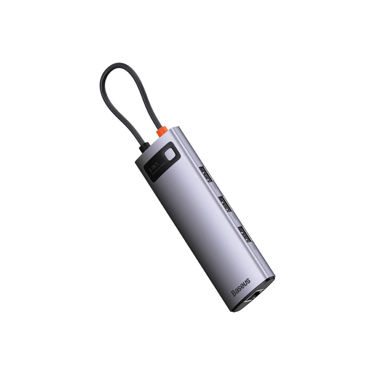 baseus-joystar-8-in-1-usb-c-hub-mit-4k-hdmi-100w-pd-und-kartenleser image 3