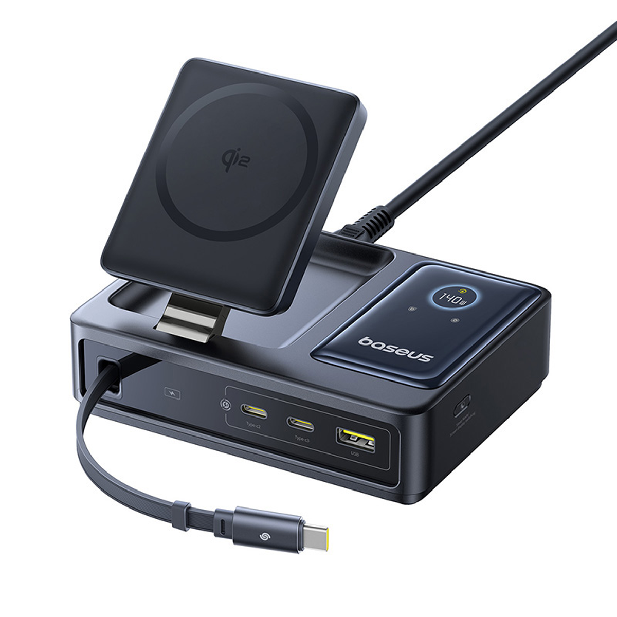 baseus-nomos-5-in-1-desktop-ladeger-t-qi2-140w image 5
