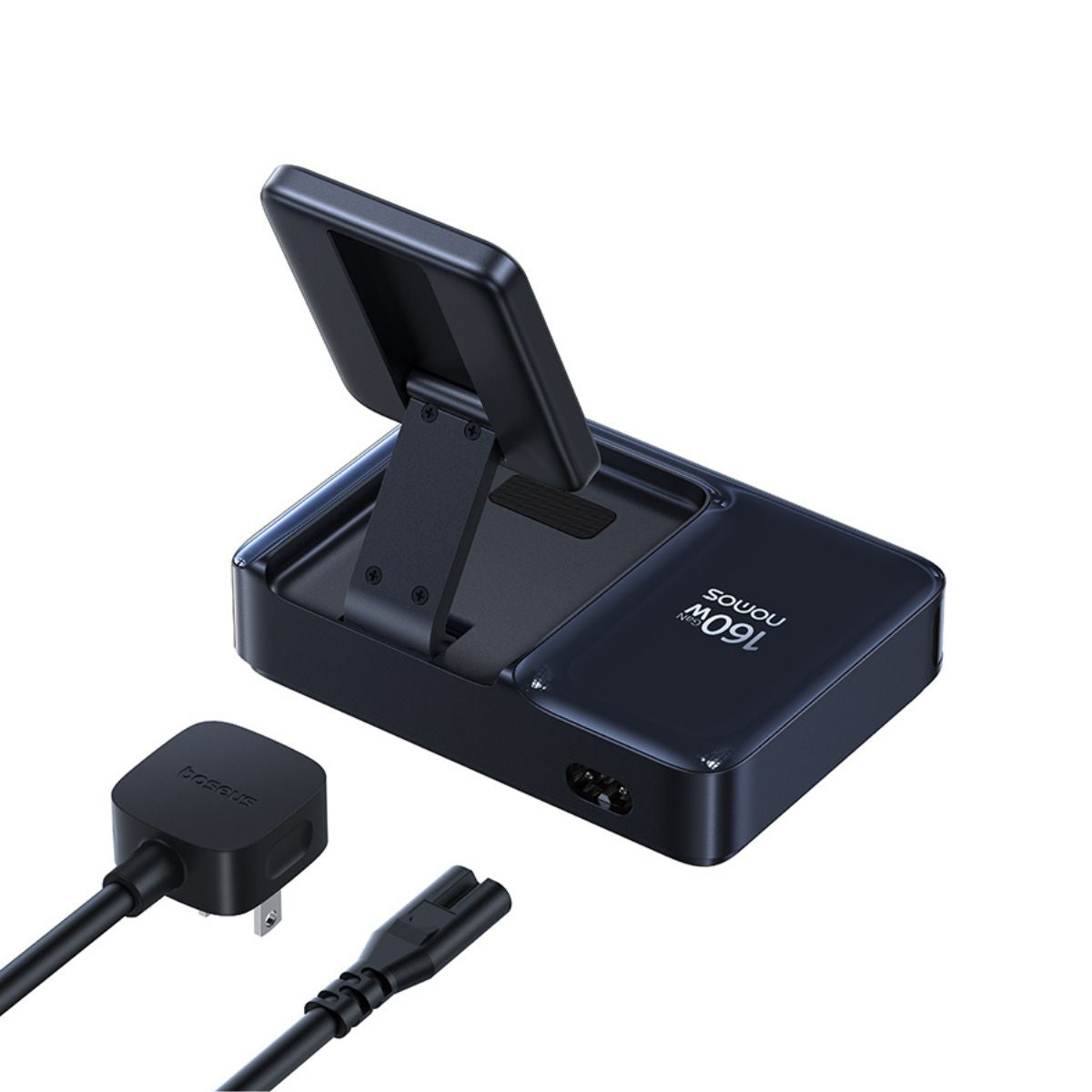 baseus-nomos-nh21-5-in-1-ladestation-160w-mit-140w-usb-c-und-kabellosem-laden image 3