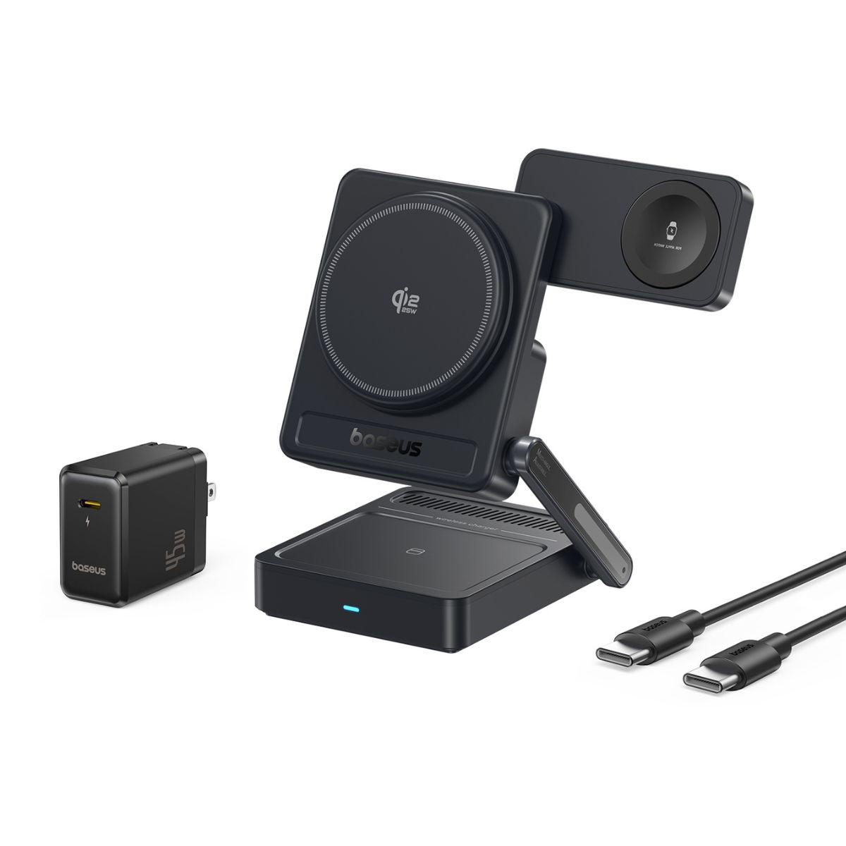 baseus-picogo-af21-3-in-1-qi2-2-ladestation-f-r-iphone-watch-earbuds image 5