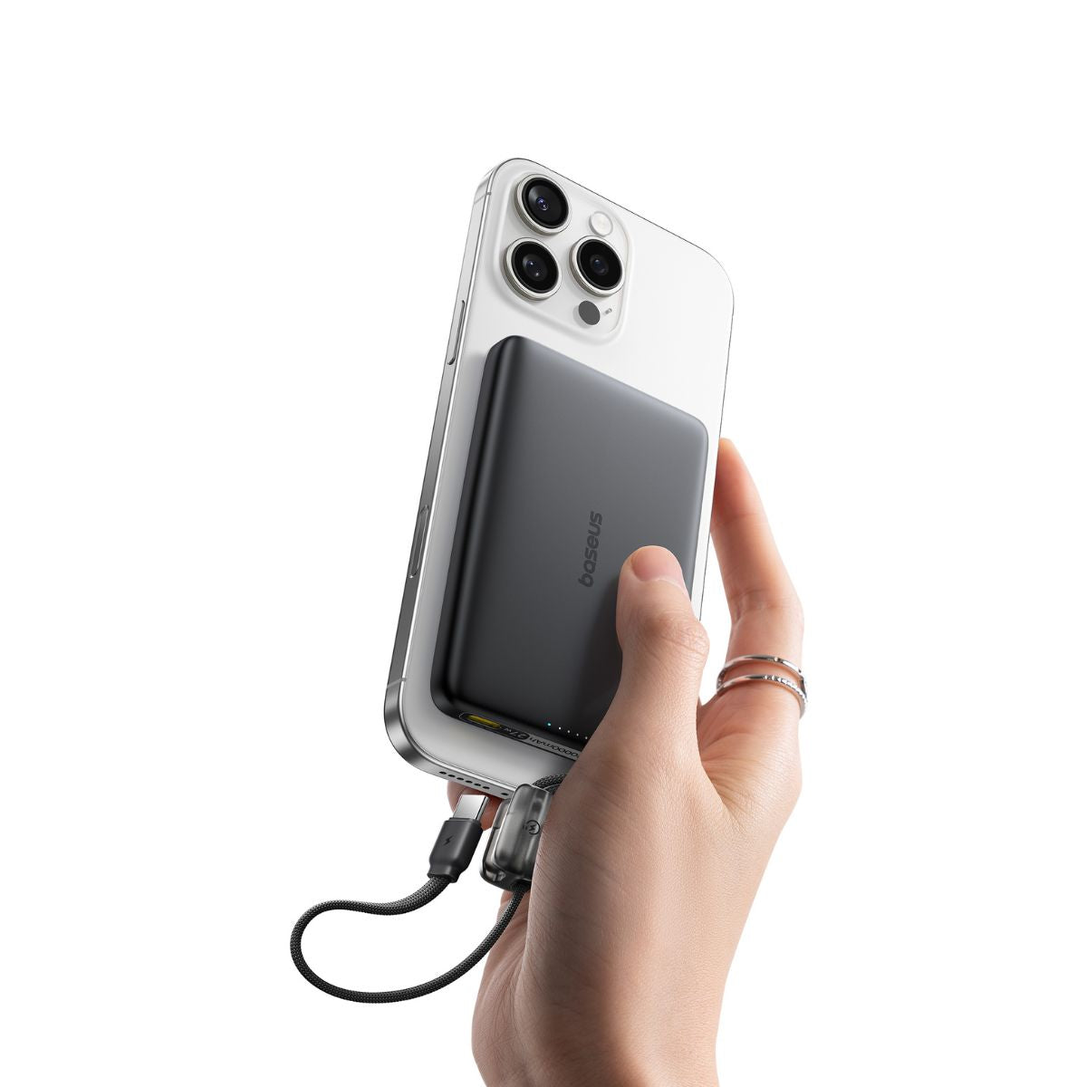 baseus-picogo-am41-magnetische-powerbank-mit-integriertem-kabel-10000mah-27w image 5