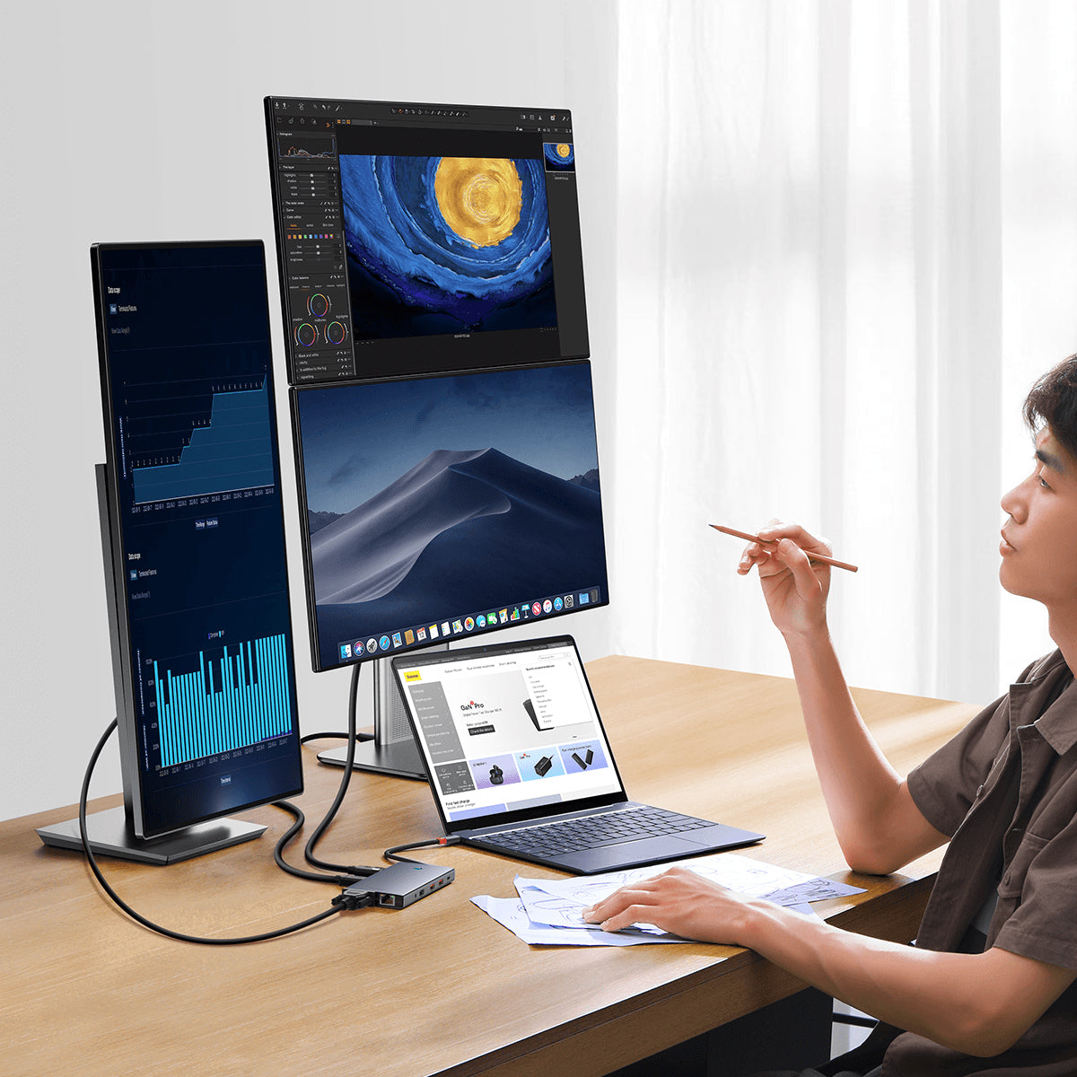 baseus-portaljoy-13-in-1-usb-c-hub-mit-4k-120hz image 8